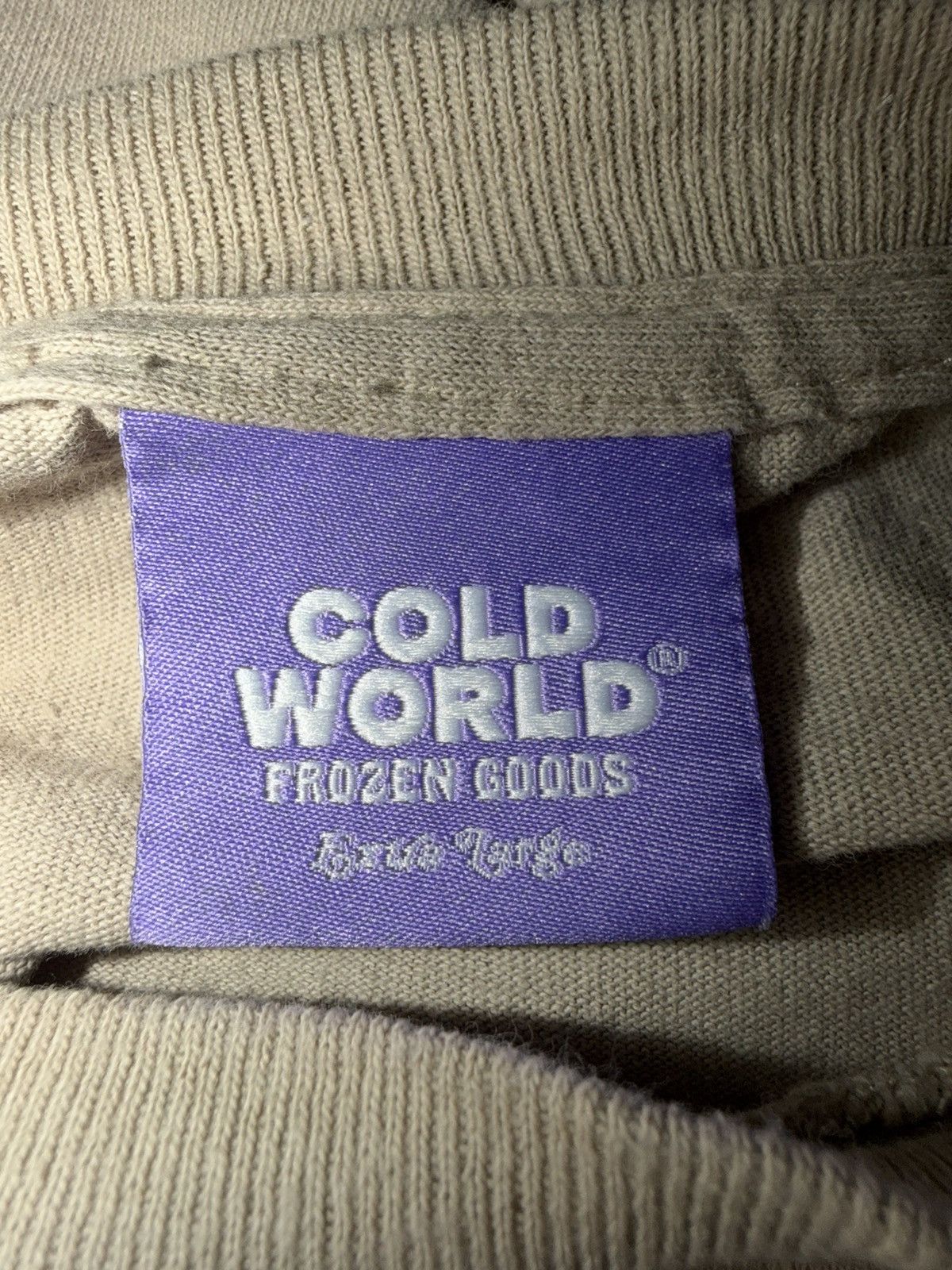 Cold World Frozen Goods Cold World Frozen Goods “Call My Work Tell Them I Died” Tee Size US XL / EU 56 / 4 - 5 Thumbnail