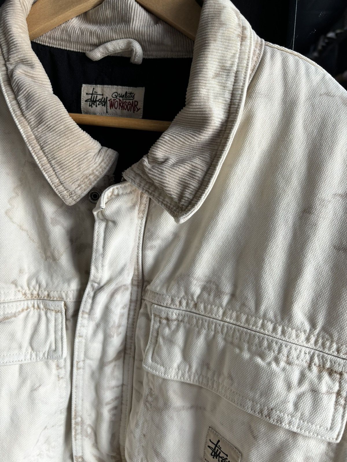 Stussy Stussy Quality Workgear jacket tan Size US XXL / EU 58 / 5 - 3 Thumbnail
