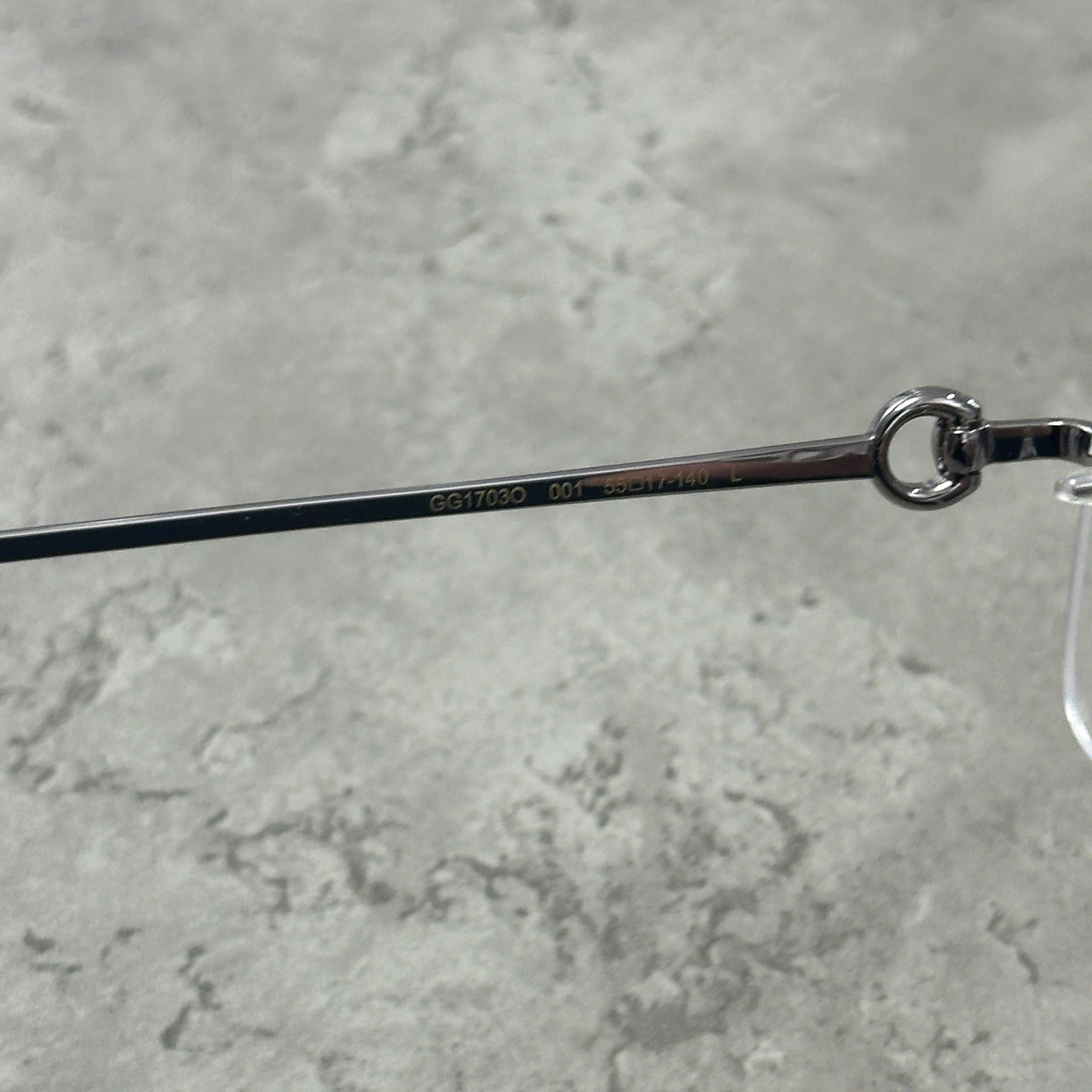 Gucci GUCCI GG1703O 001 Sunglasses Size ONE SIZE - 6 Thumbnail
