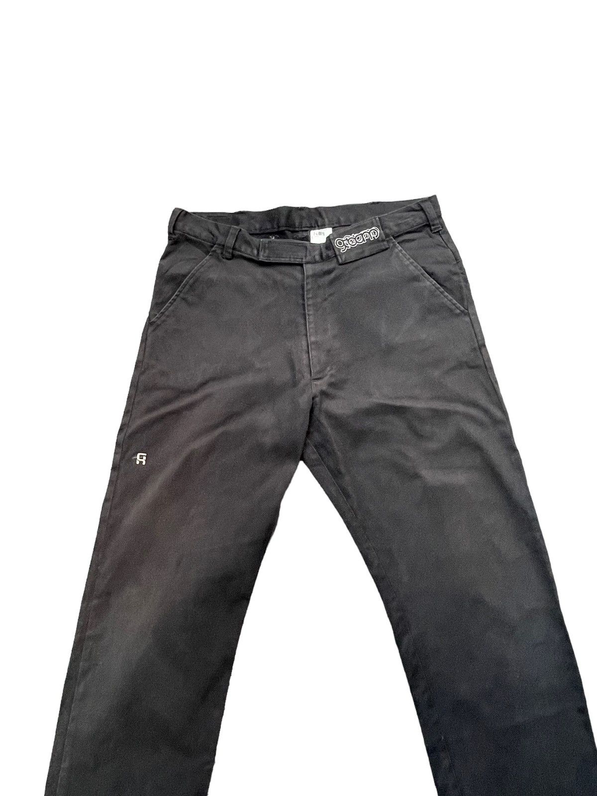 If Six Was Nine × Japanese Brand × Le Grande Bleu (L.G.B.) Chop & Kick Faded Trouser Size US 34 / EU 50 - 3 Thumbnail