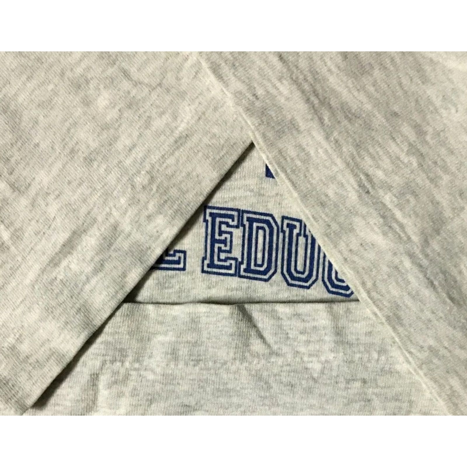 Vintage VINTAGE Xavier School Faded PE Spellout Shirt M Gray Men Short Sleeve 90s 80s Grunge Sports Football Track & Field College USA Size US M / EU 48-50 / 2 - 3 Thumbnail
