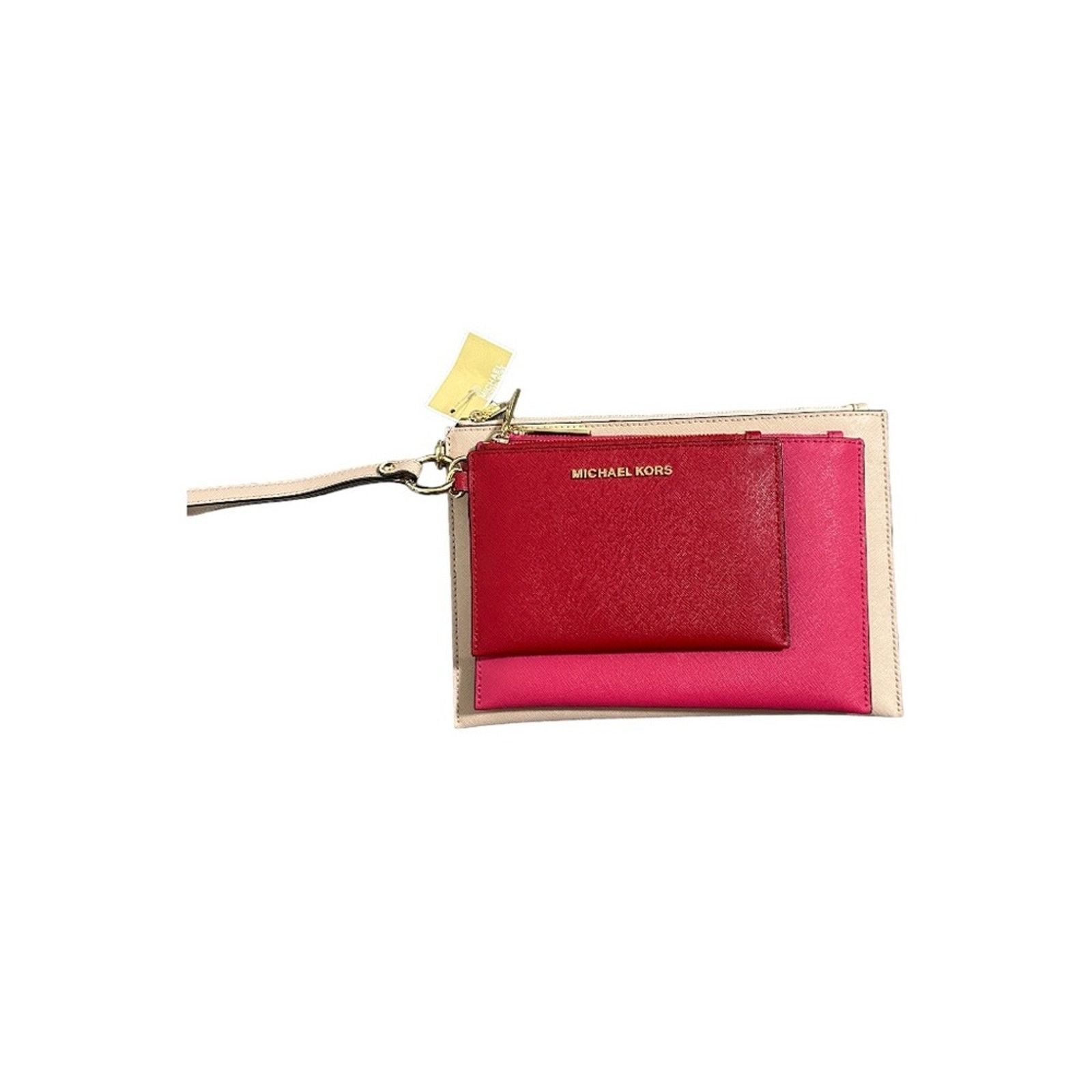 Michael Kors Michael Kors Jet Set Travel Trio 3 in 1 Wristlet NEW Size ONE SIZE - 1 Thumbnail