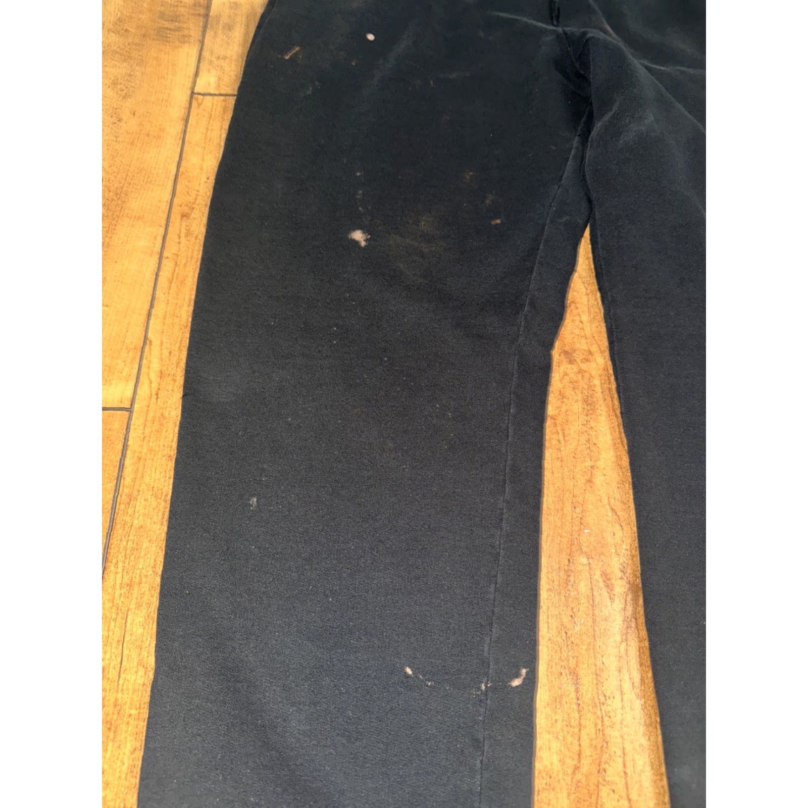 Nike VINTAGE Nike Sweatpants Men’s 32x30 Black Distressed 90s USA Made Pants Size US 32 / EU 48 - 4 Thumbnail
