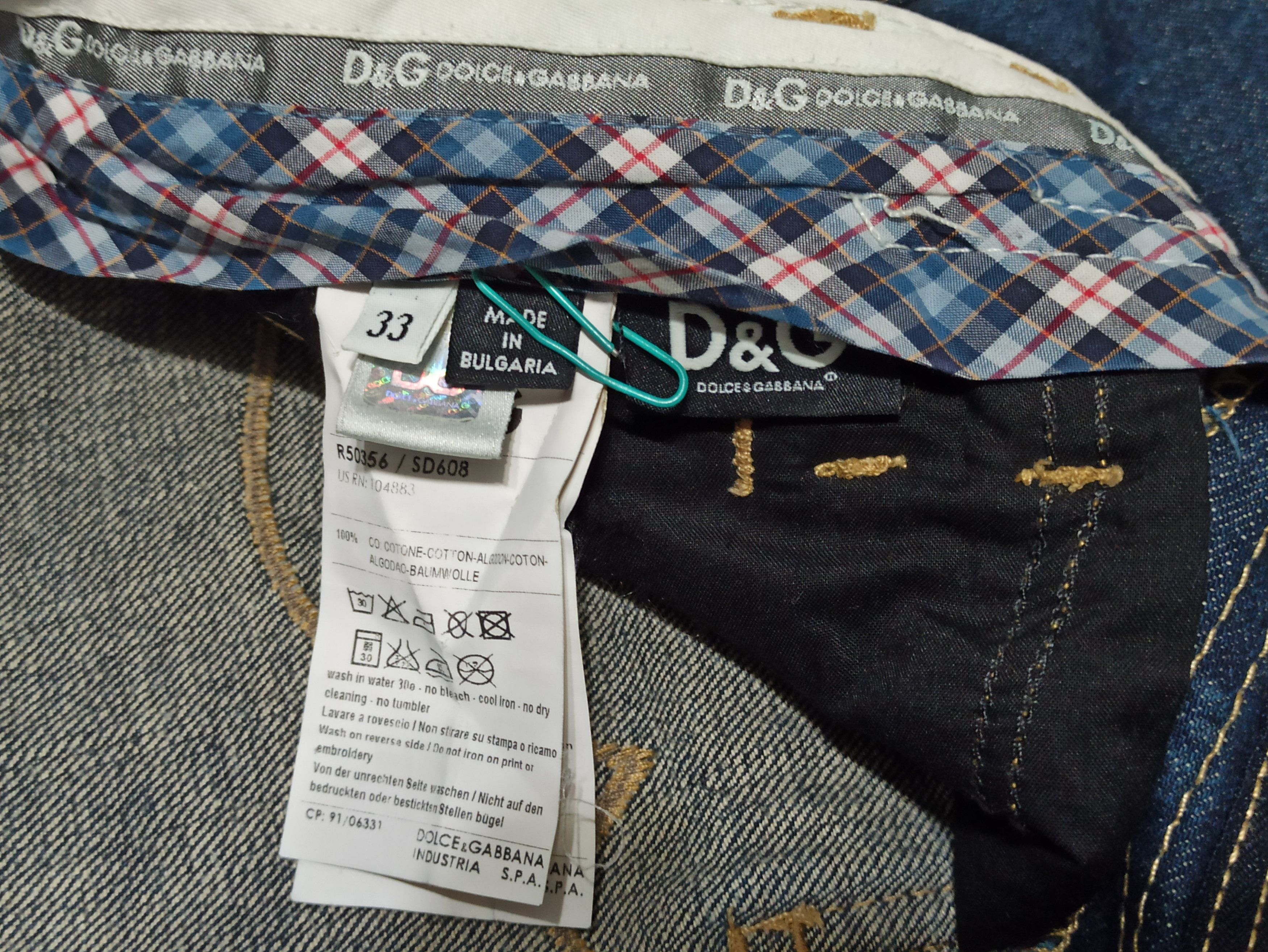 Dolce & Gabbana × Vintage Dolce Gabbana vintage jeans Size US 30 / EU 46 - 4 Thumbnail