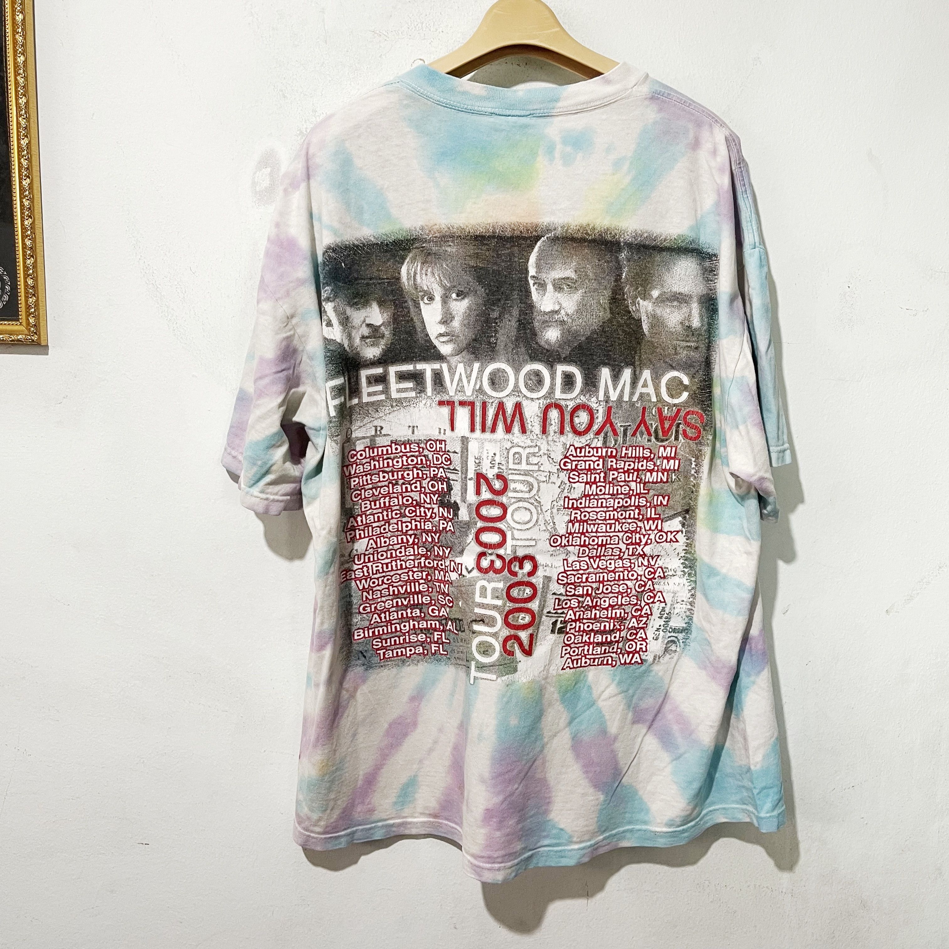 Vintage Vintage 2003 Fleetwood Mac Tour Shirt Size US XL / EU 56 / 4 - 3 Thumbnail