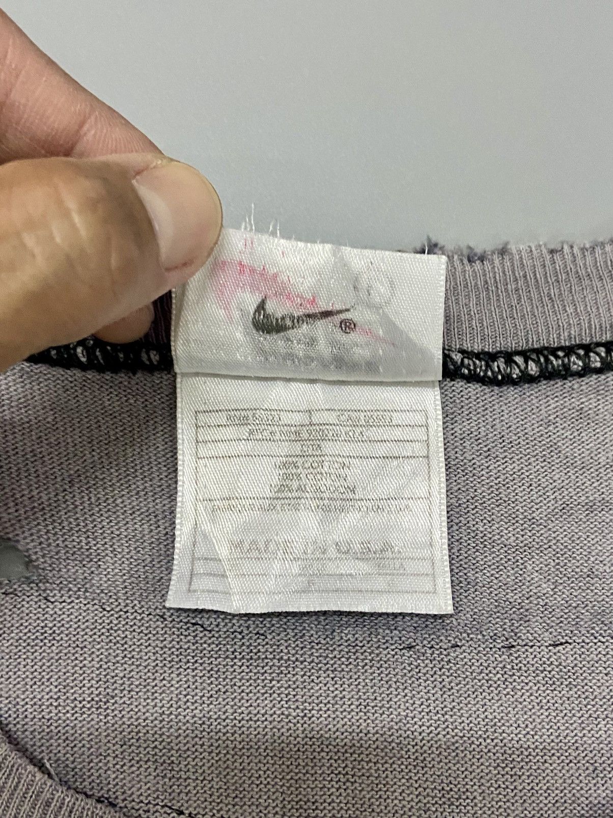 Nike Vintage 1990s Nike Air Jordan Jumpman tee Size US L / EU 52-54 / 3 - 11 Thumbnail