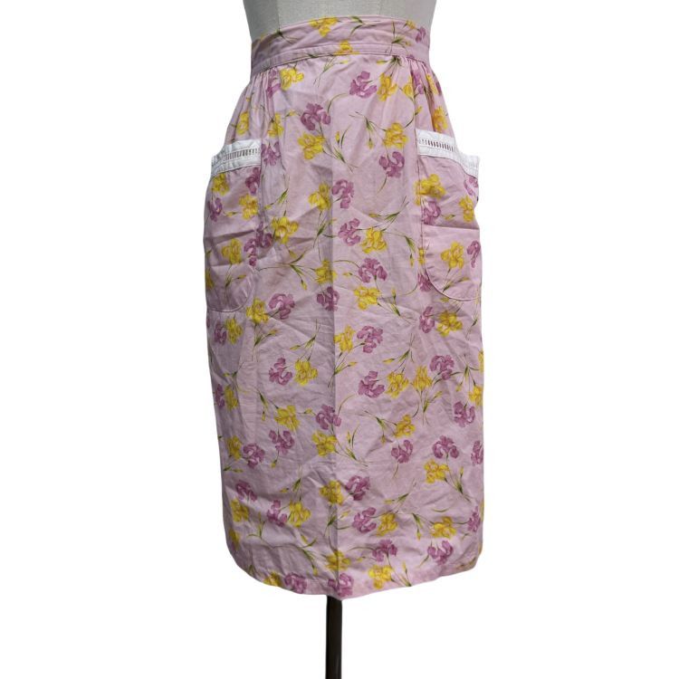 Saint Laurent Paris Saint Laurent Floral Print Apron One Size Size ONE SIZE - 1 Thumbnail