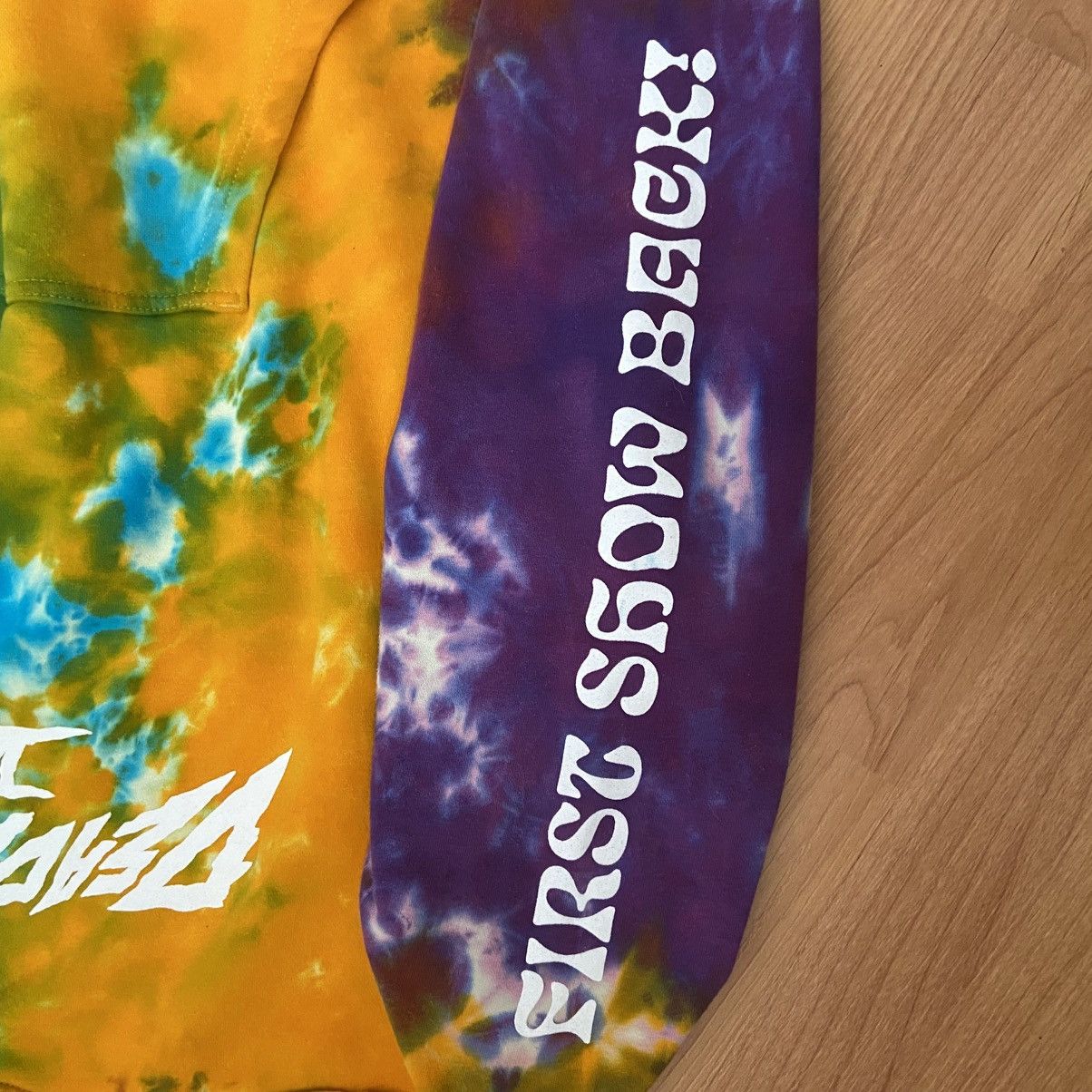 Band Tees Zeds Dead Deadrocks VlI First Show Back Tie Dye Hoodie Large Size US L / EU 52-54 / 3 - 9 Thumbnail