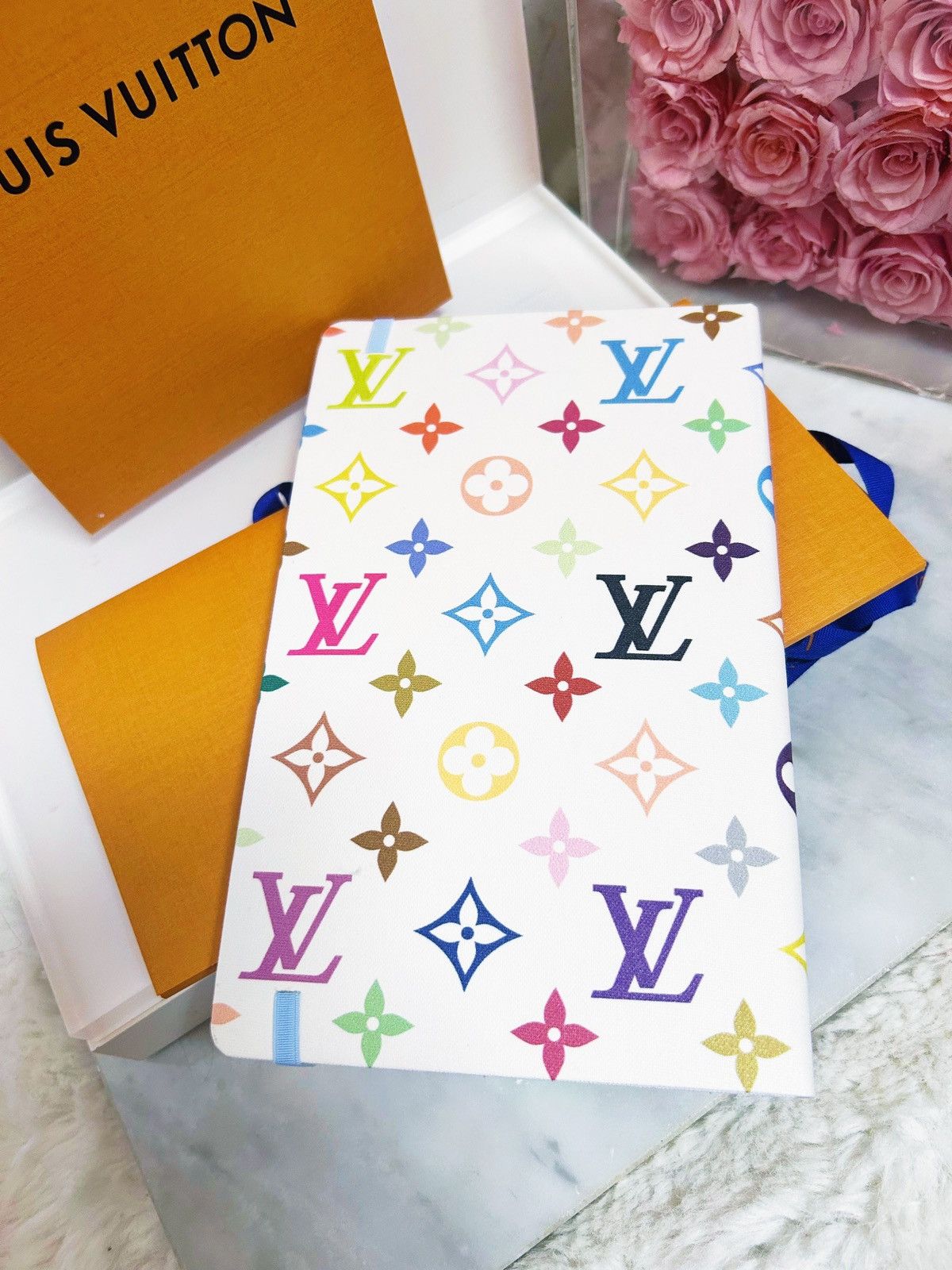 Louis Vuitton Authentic Louis Vuitton x Murakami 2025 Multicolor Notebook Size ONE SIZE - 7 Thumbnail