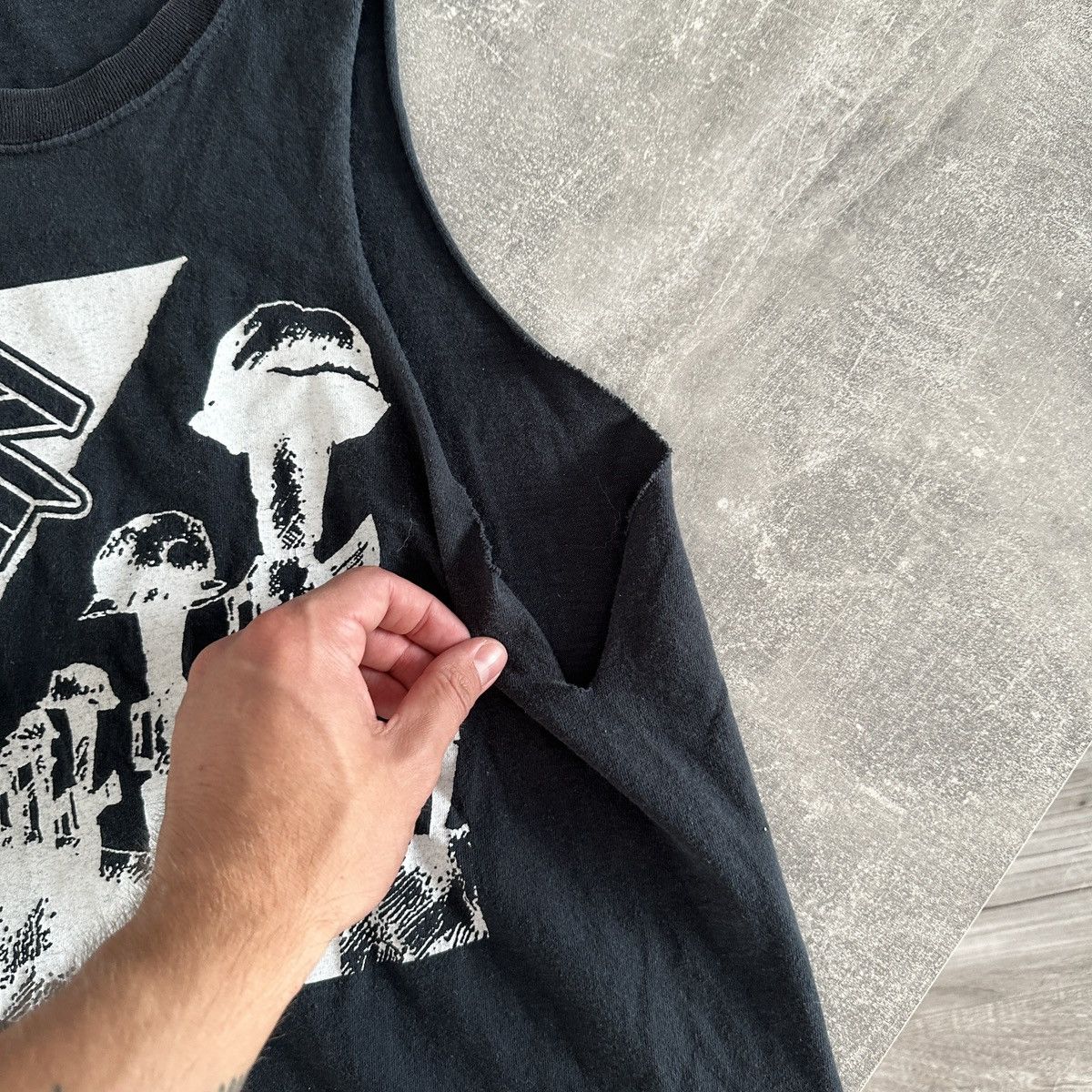 Band Tees Vintage 00s Action! Heavy metal band tank top tee y2k rare Size US S / EU 44-46 / 1 - 6 Thumbnail