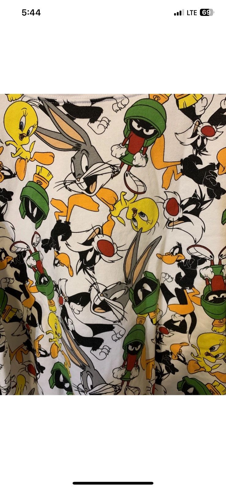 Other Looney Tunes womens XXL 19 junior sweatshirt all over print Size XXL / US 16-18 / IT 52-54 - 7 Thumbnail