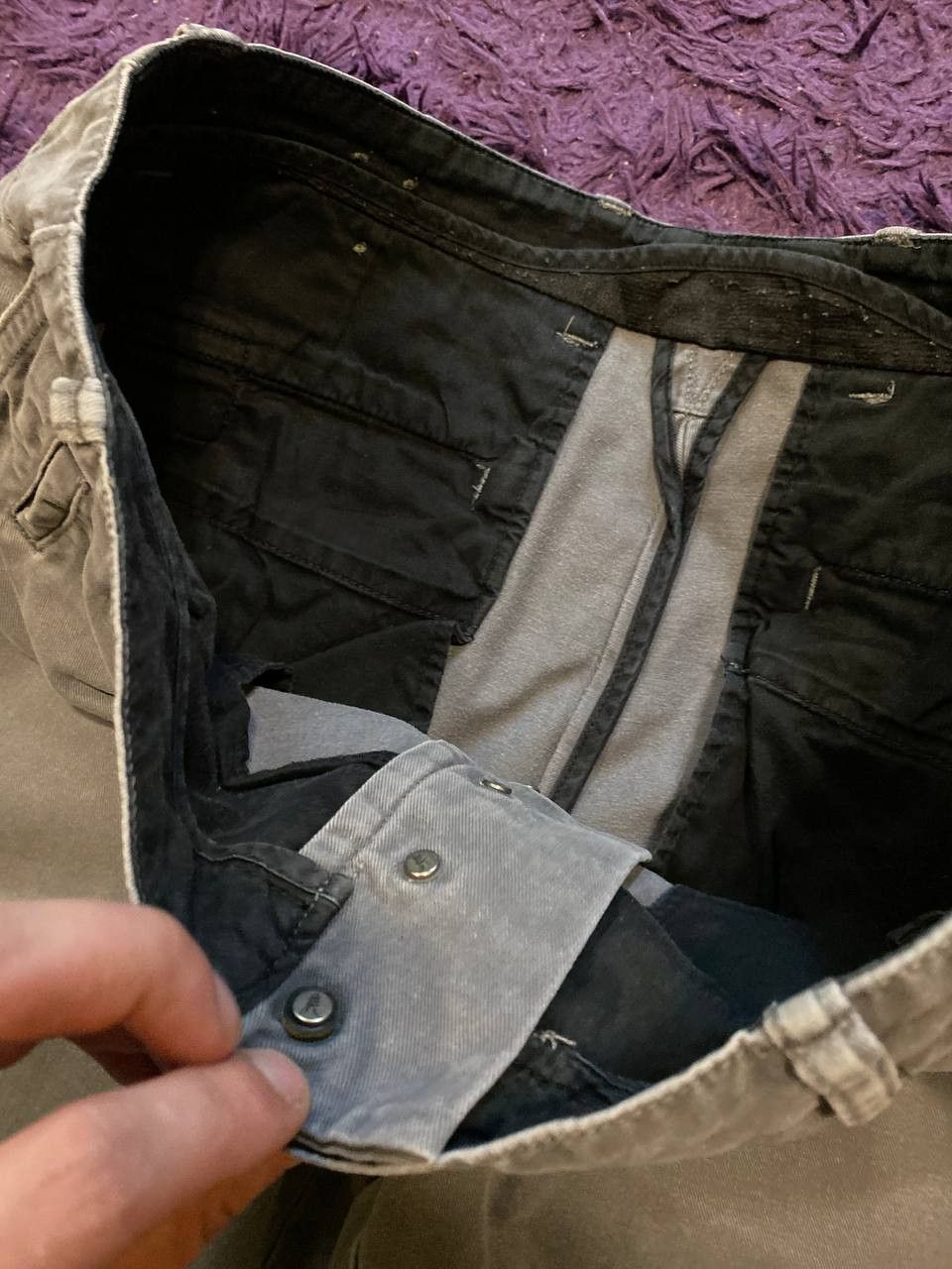 Allsaints Vintage jeans Y2K Allsaints gray streetwear Size US 32 / EU 48 - 9 Thumbnail