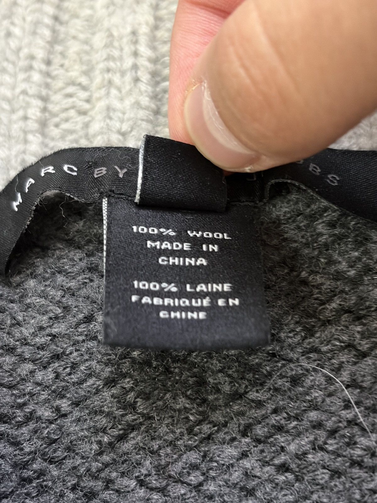 Marc by Marc Jacobs Marc Jacobs Fair Isle Wool Cardigan Grey M Size US M / EU 48-50 / 2 - 4 Thumbnail