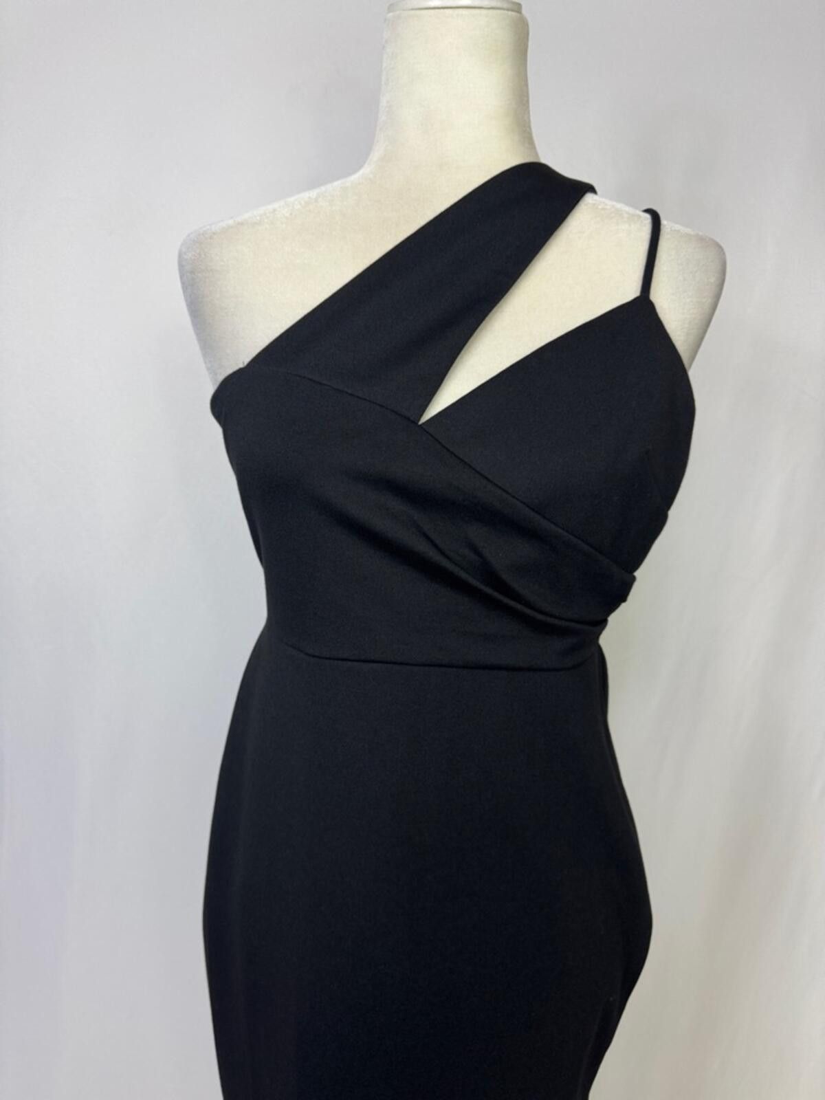 Other Petal & Pup Jolie Asymmetric Sheath Midi Dress Size 8 Black Size M / US 6-8 / IT 42-44 - 6 Thumbnail