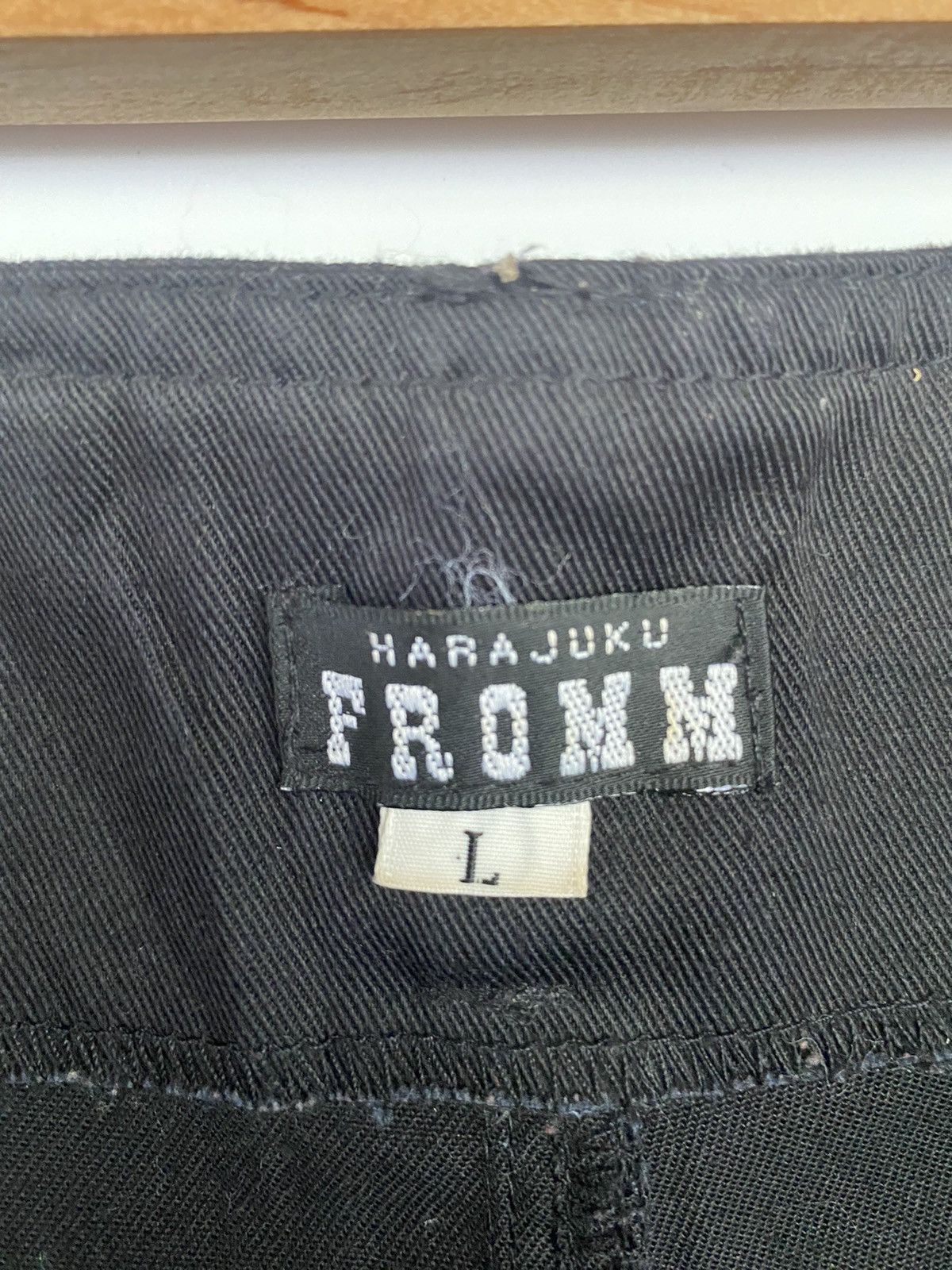Designer × Japanese Brand Marajuku Fromm Japanese Brand Punk Zipper Adjuster Leg Pants Size 30" / US 8 / IT 44 - 12 Thumbnail