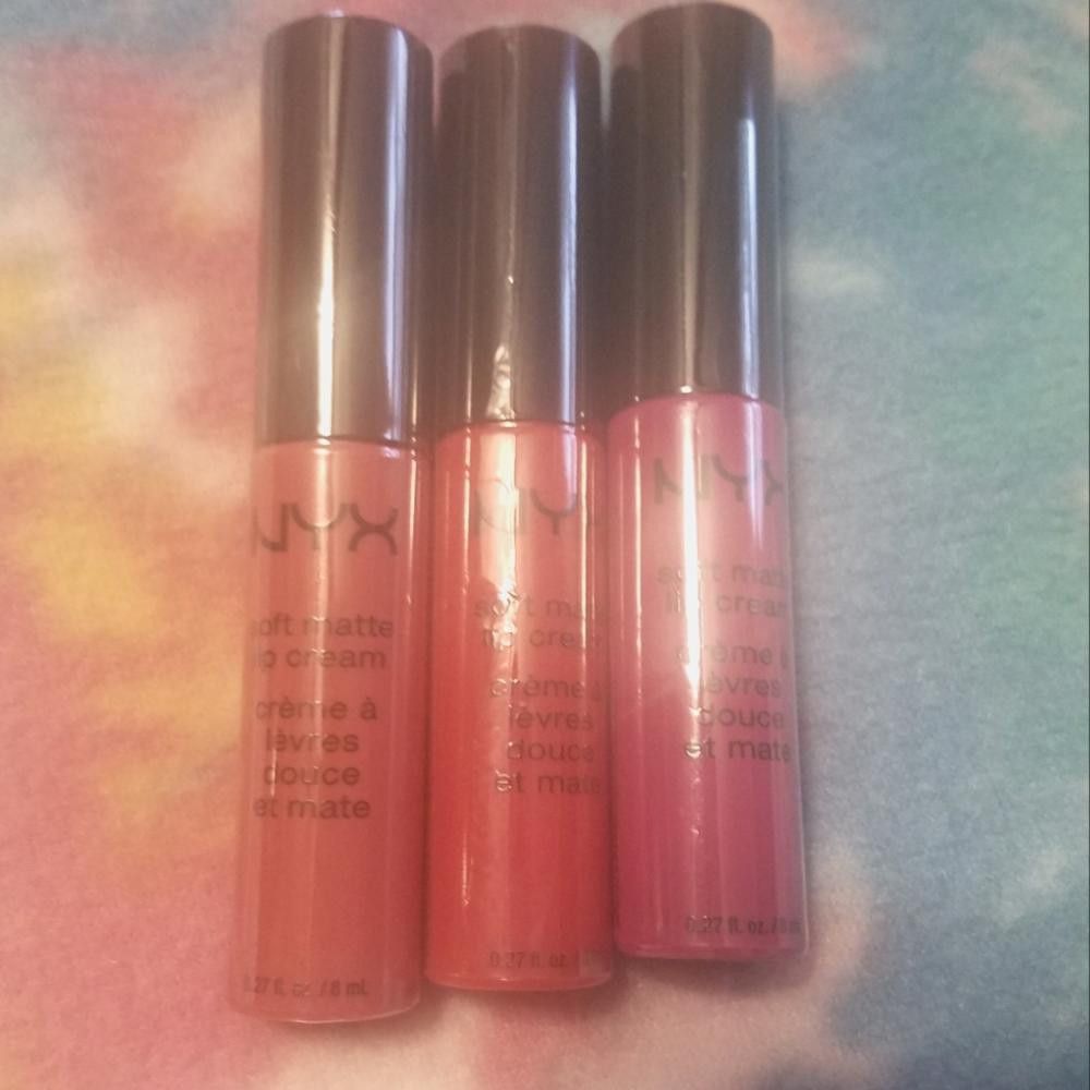 Designer New in Package NYX Soft Matte Lip Cream set of 3 Size ONE SIZE - 1 Thumbnail