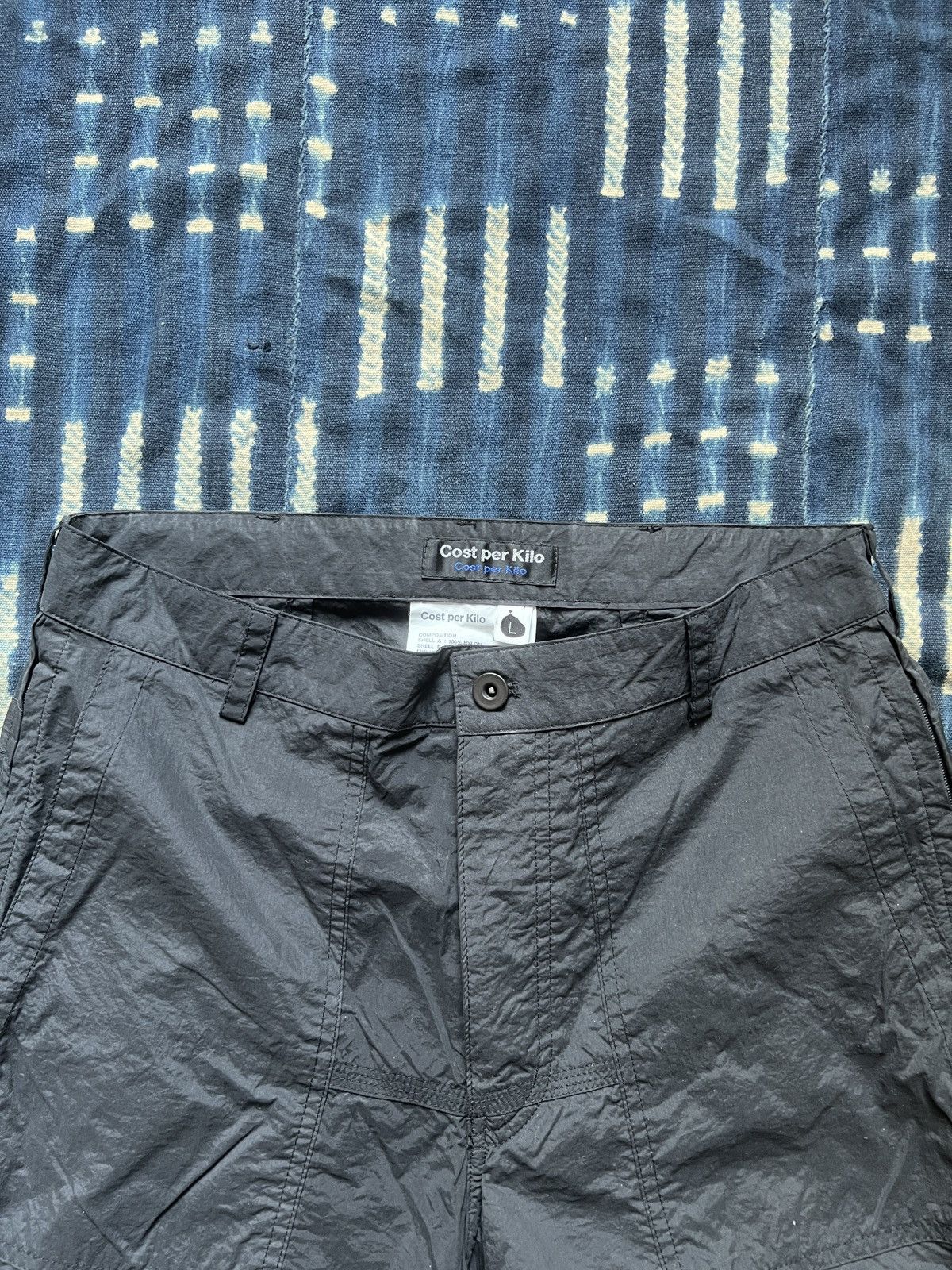 Japanese Brand Cost per Kilo CPK Side Zip Up Work Pants Size US 32 / EU 48 - 4 Thumbnail