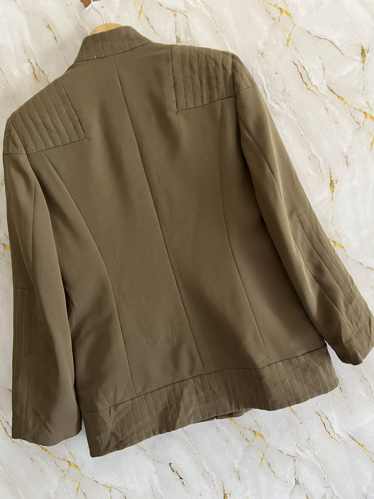 Vintage Vintage Erreuno Milano Wool Jacket Designer Made in Italy Size US M / EU 48-50 / 2 - 5 Thumbnail
