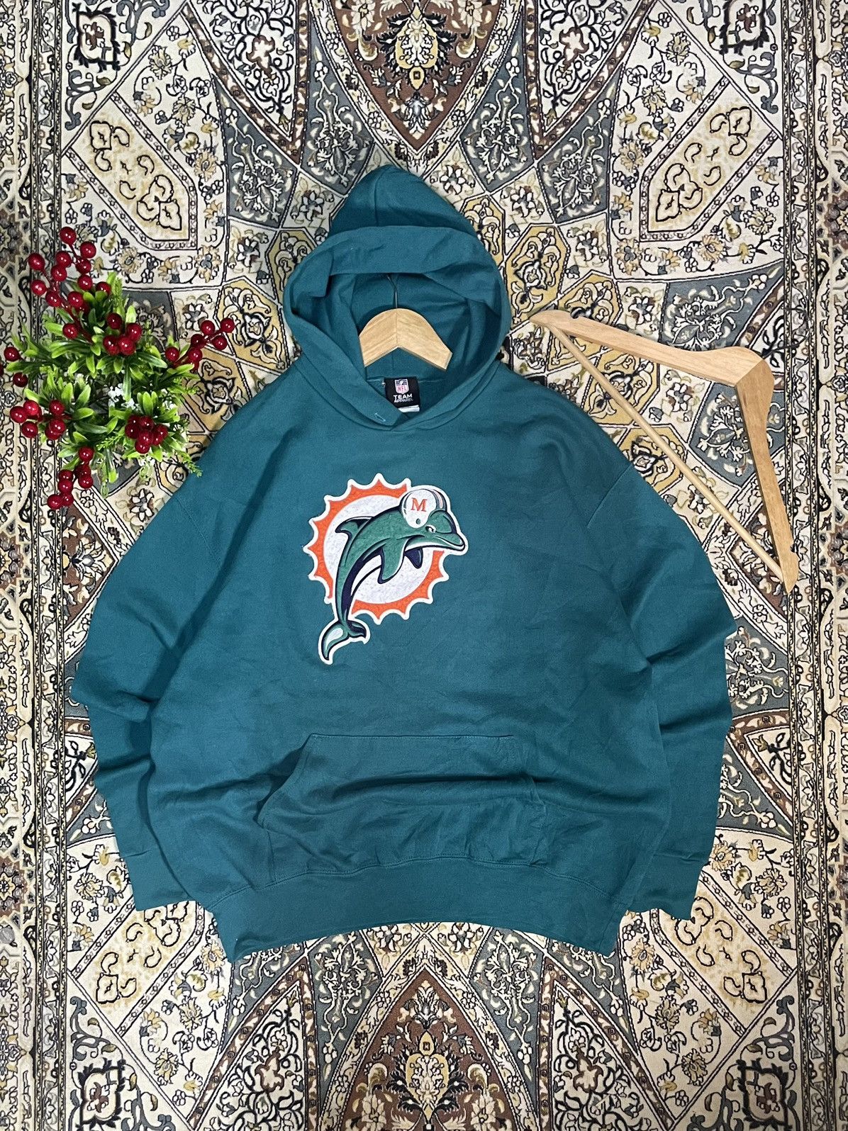 NFL Vintage x Miami Dolphin NFL x Hoodie Size US L / EU 52-54 / 3 - 1 Thumbnail