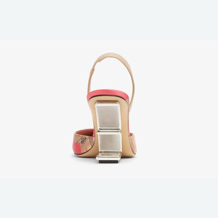 Fendi o1loc1c0824 Sandal in Pink Size US 9 / IT 39 - 4 Thumbnail