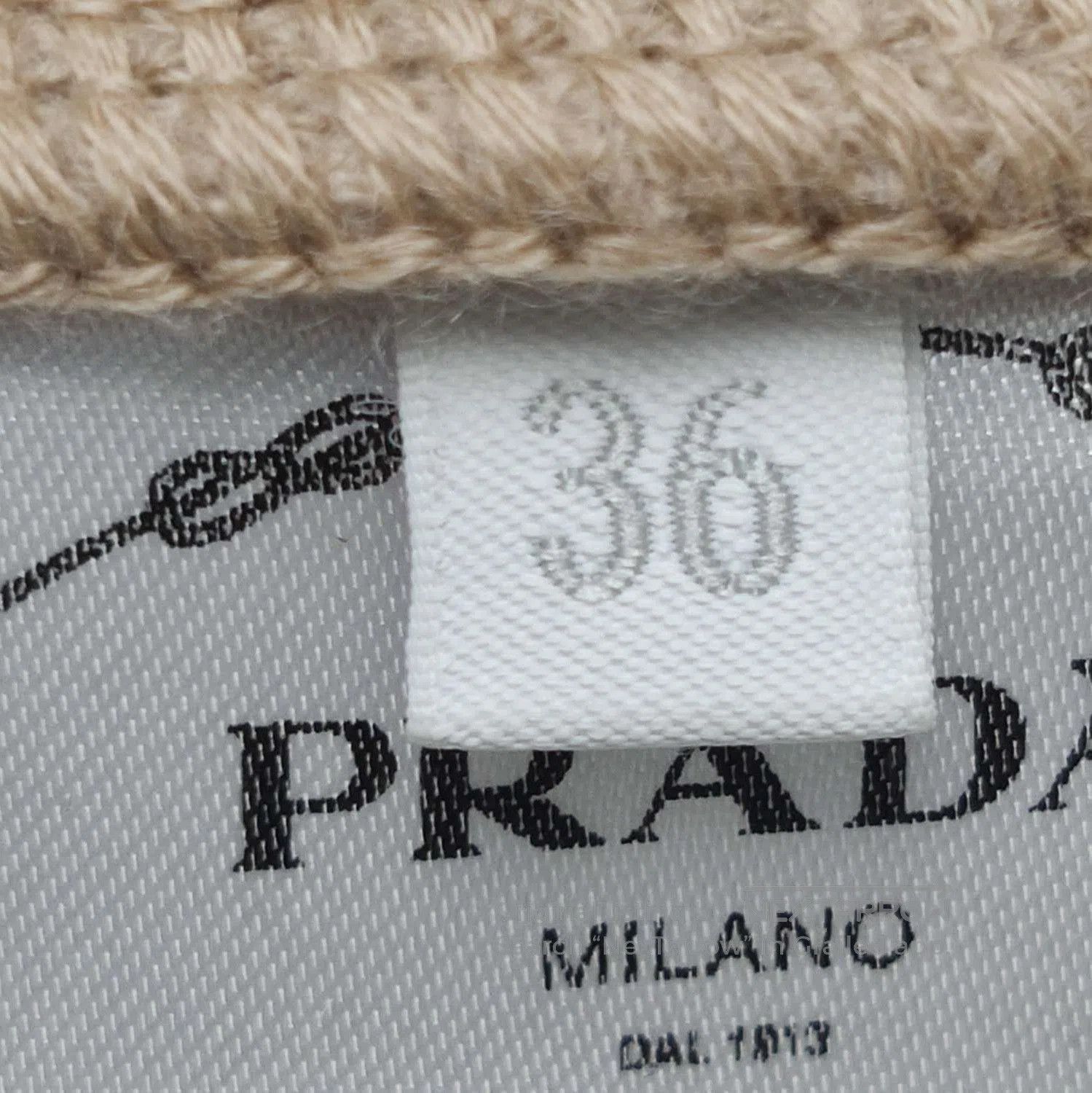 Prada Prada Cashmere Wool Blend Long Pants in Beige . Size 23" - 6 Thumbnail