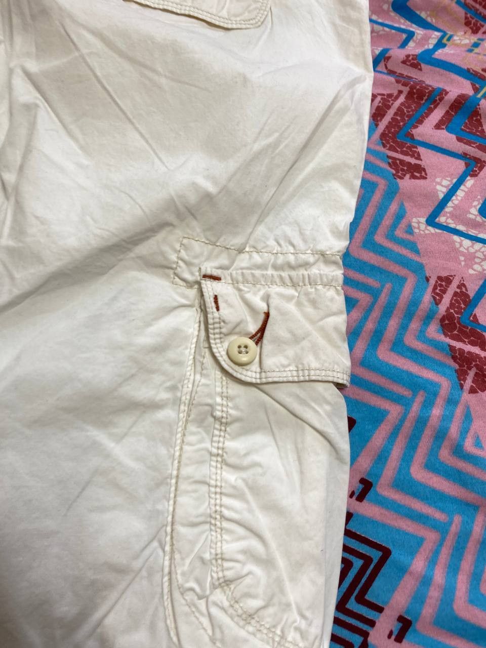 Ralph Lauren denim shorts Ralph Lauren white streetwear Vintage Y2K Size US 26 / EU 42 - 13 Thumbnail