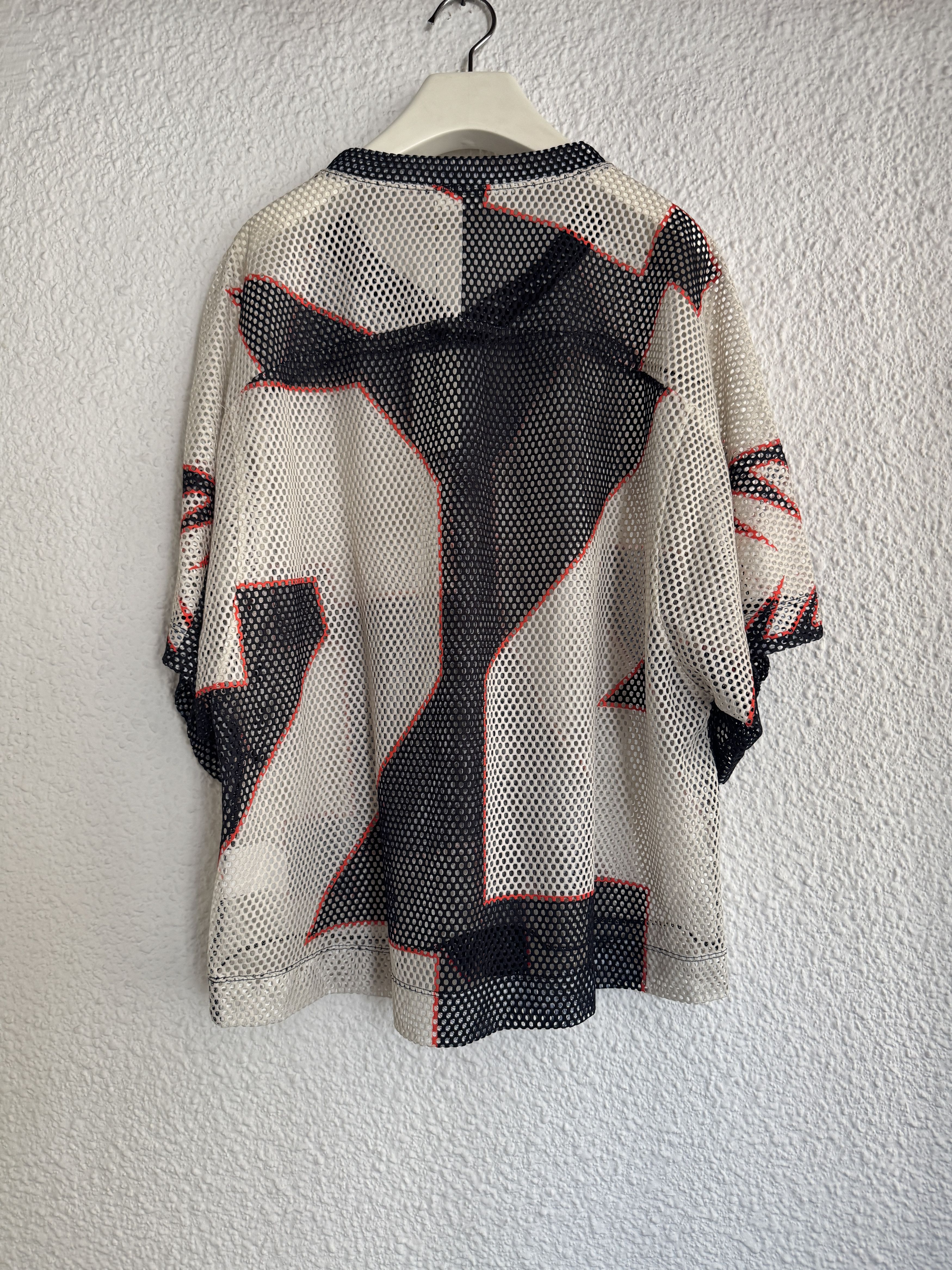 Dries Van Noten Hemming PR Open mesh T-shirt Size US M / EU 48-50 / 2 - 2 Thumbnail