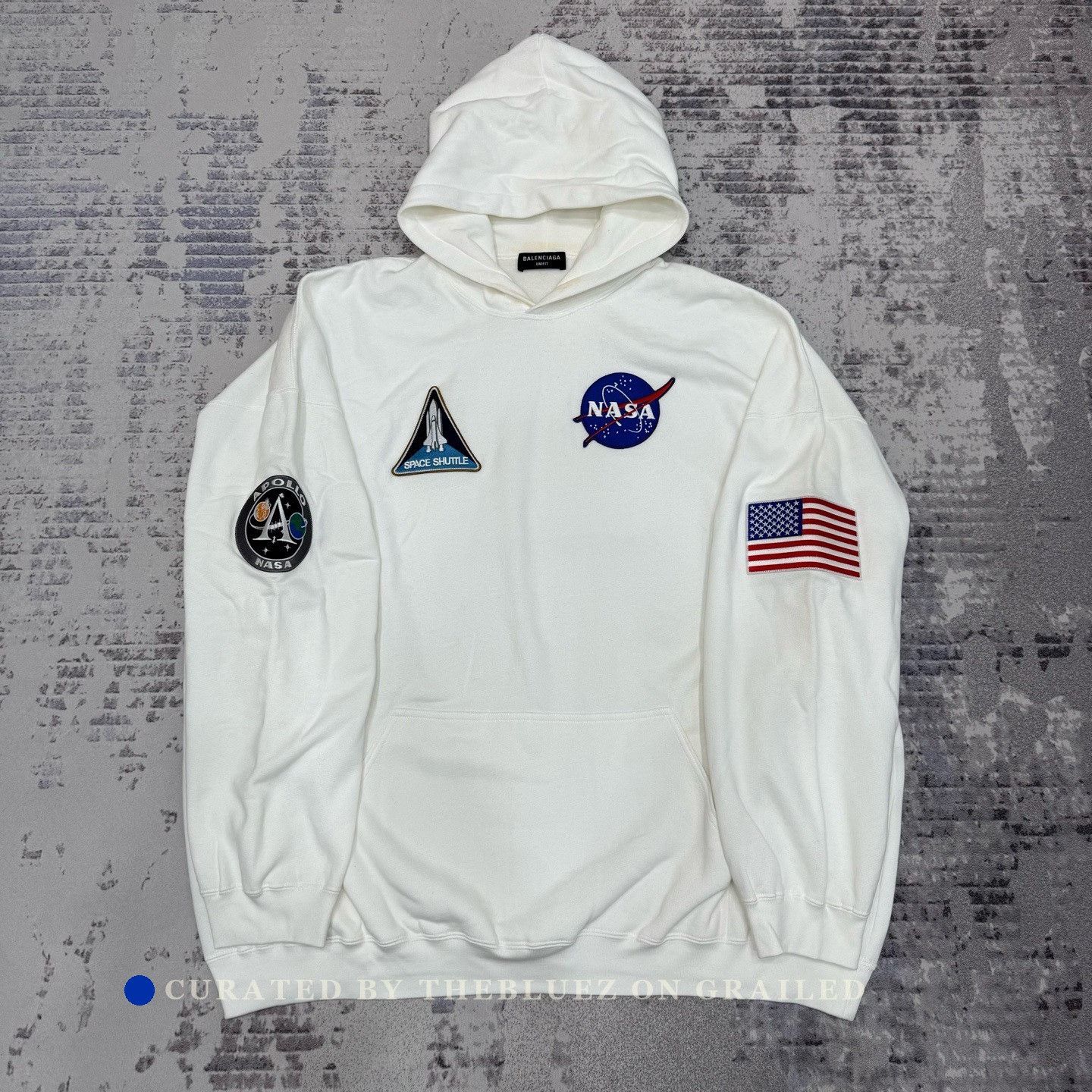 Balenciaga Balenciaga X NASA collaboration hoodie | Grailed