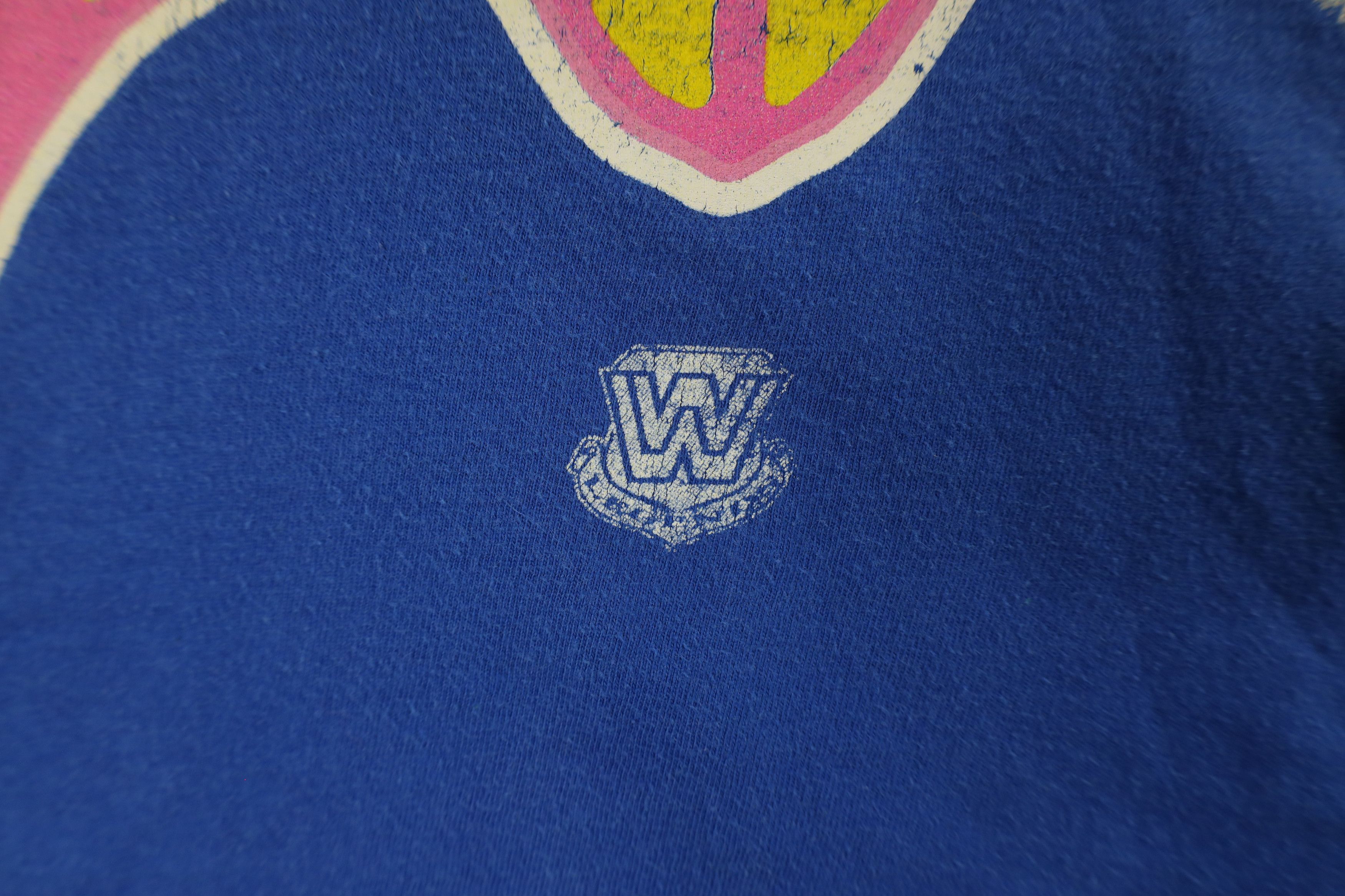 Vintage Retro WWE Spell Out Ultimate Warrior Wrestling T-Shirt Size US M / EU 48-50 / 2 - 5 Thumbnail