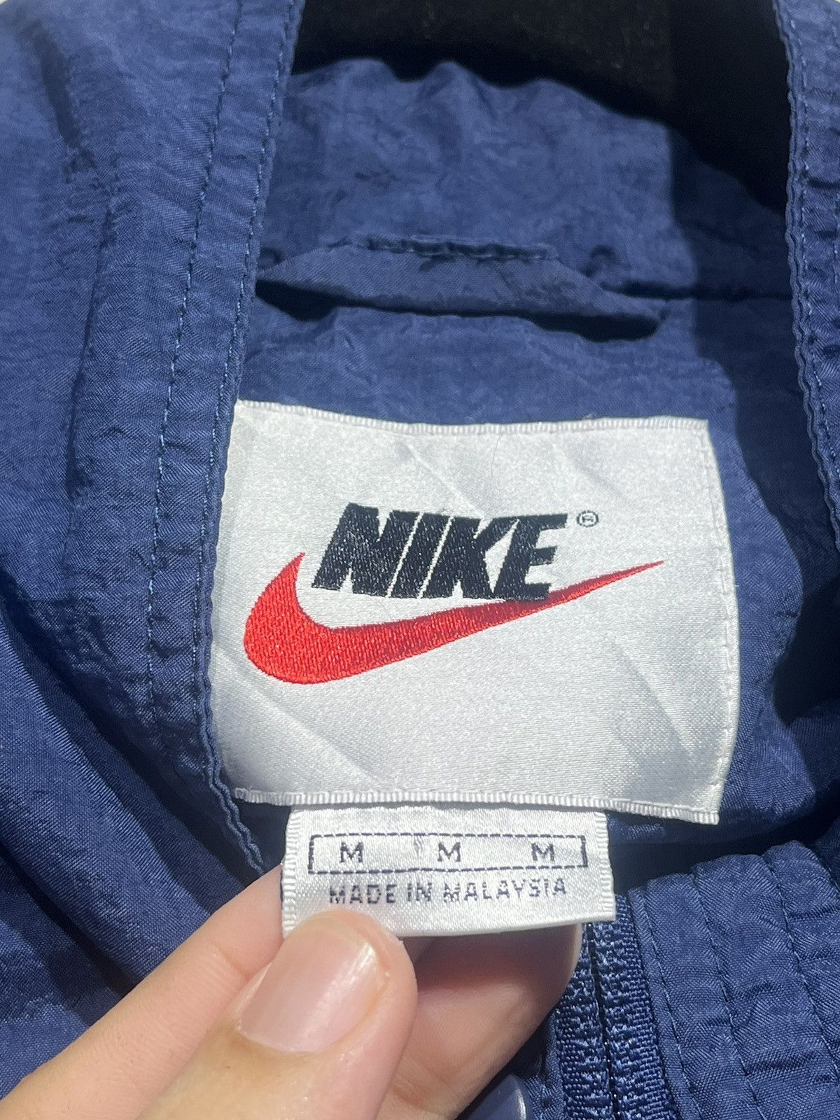 Nike Vintage Nike rain jacket Size US L / EU 52-54 / 3 - 3 Thumbnail