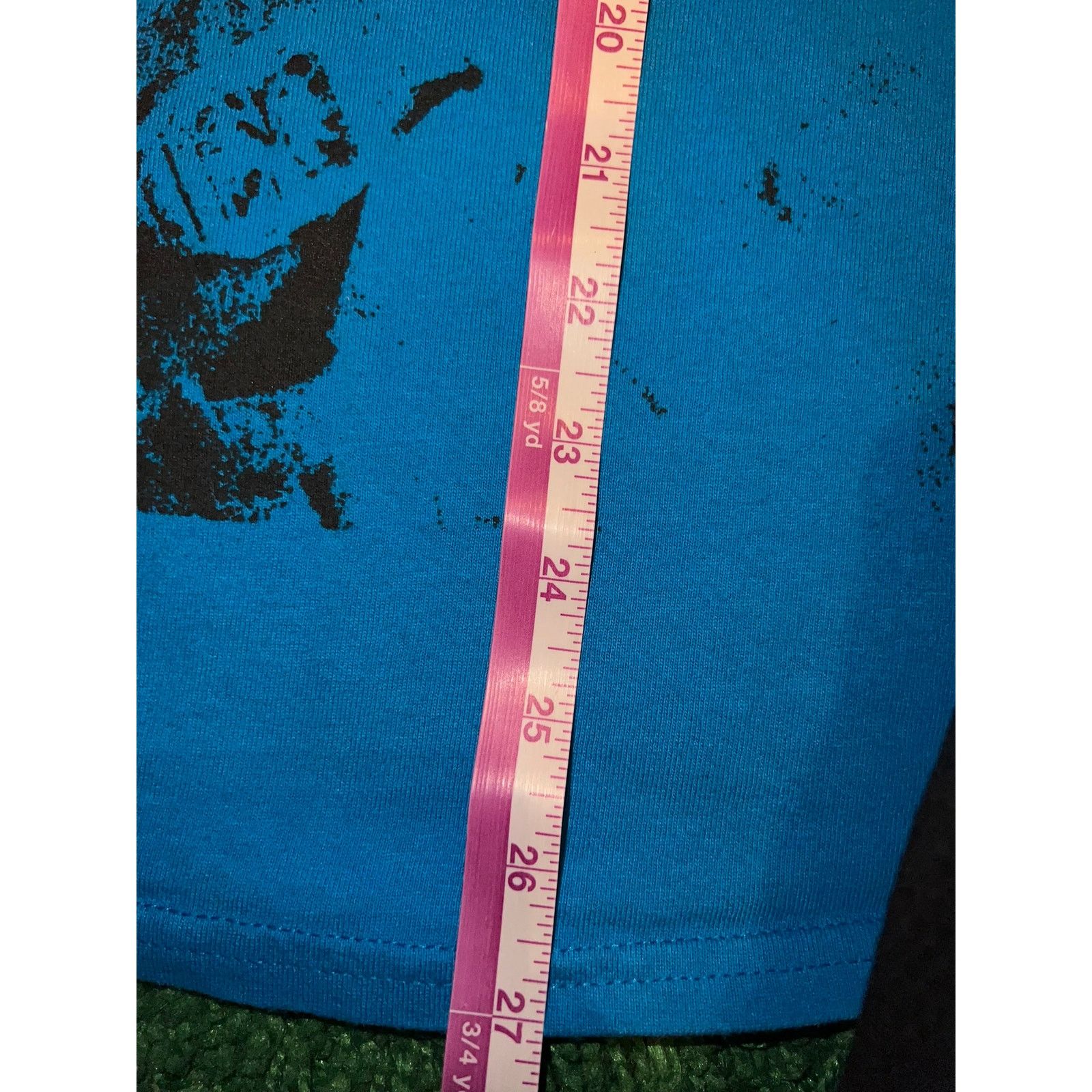 Band Tees Pop Smoke Shirt King Of New York Rap Rapper Blue Tee Small Size US S / EU 44-46 / 1 - 10 Thumbnail