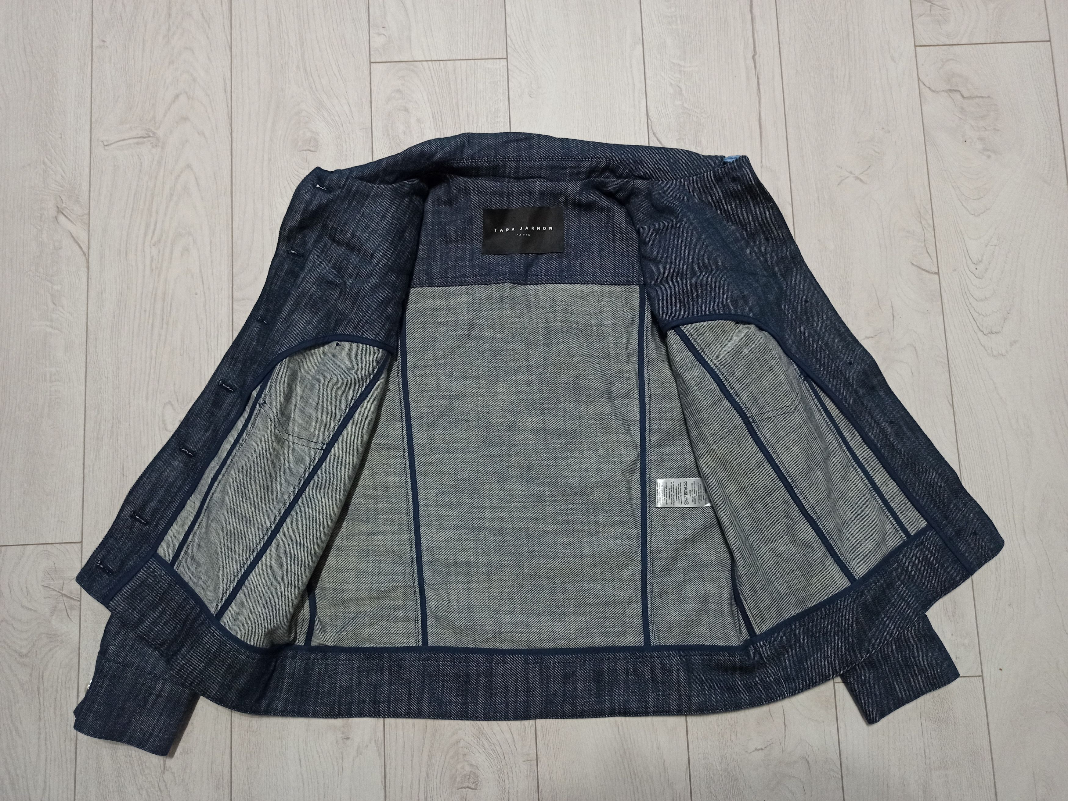 Designer × Tara Jarmon Tara Jarmon Denim Jacket Size M / US 6-8 / IT 42-44 - 9 Thumbnail