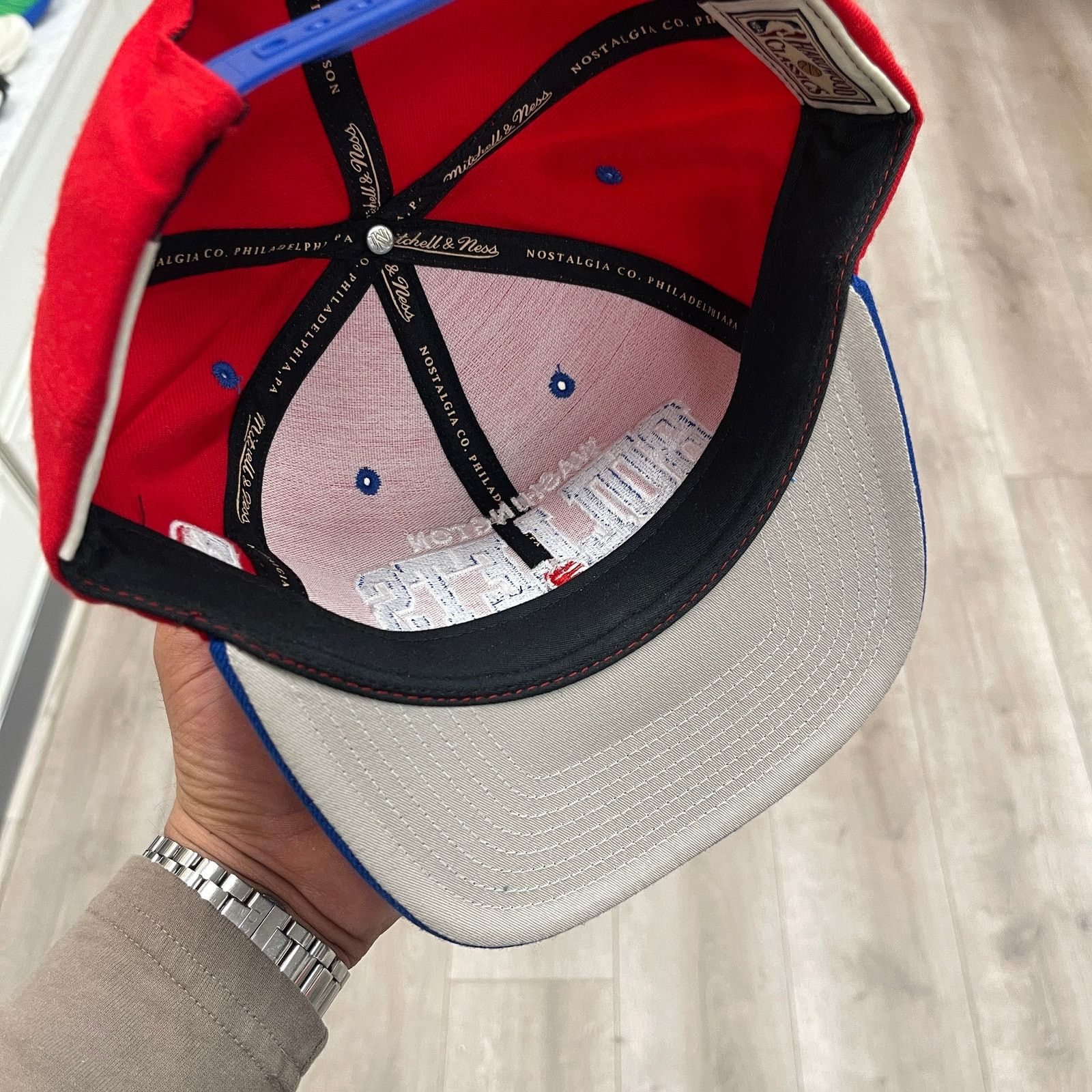 Mitchell & Ness Mitchell & Ness Washington Bullets Team Arch snapback hat Size ONE SIZE - 6 Thumbnail