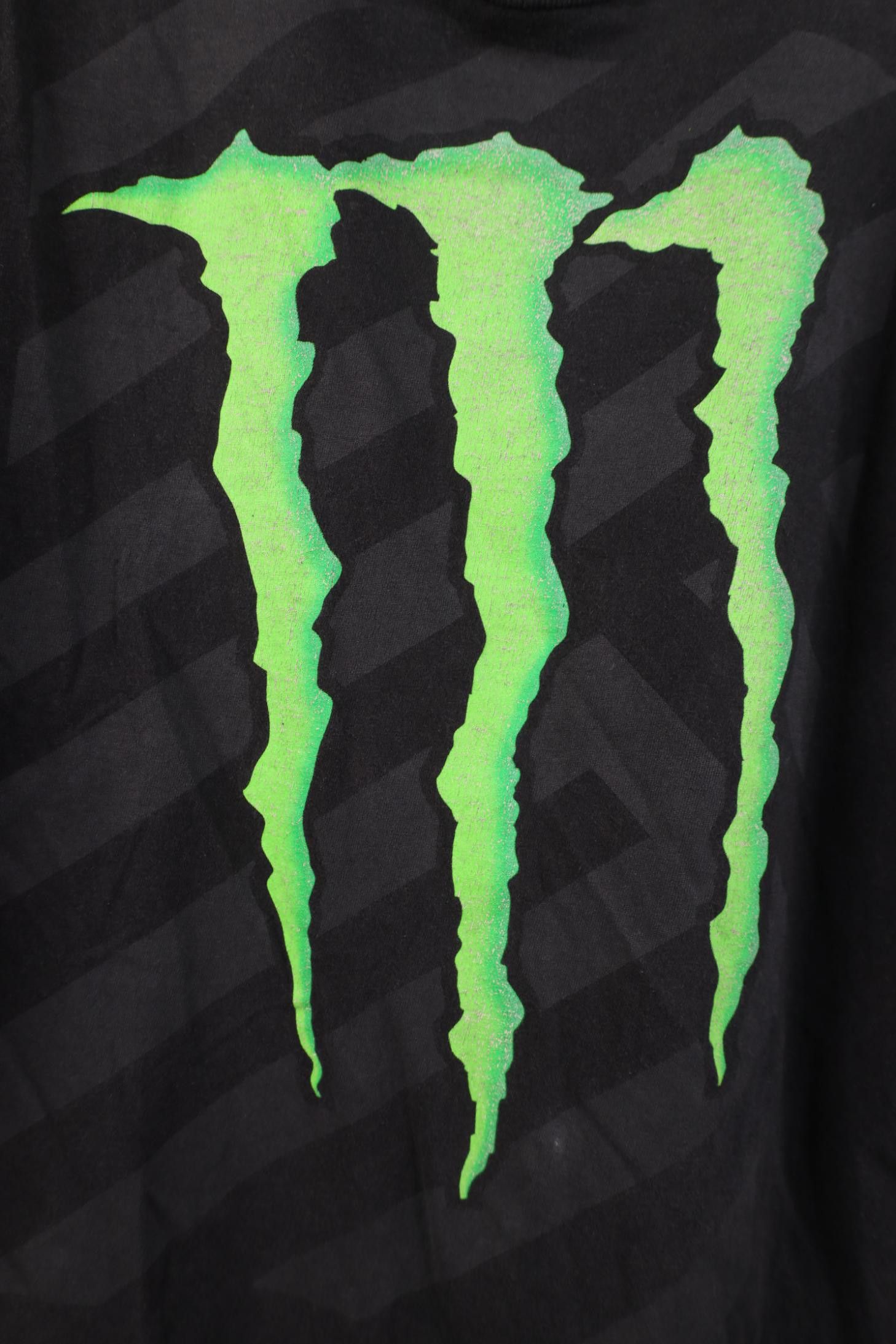 Vintage Vintage Monster Energy Drink Big Logo Short Sleeve T-Shirt Size US XL / EU 56 / 4 - 4 Thumbnail