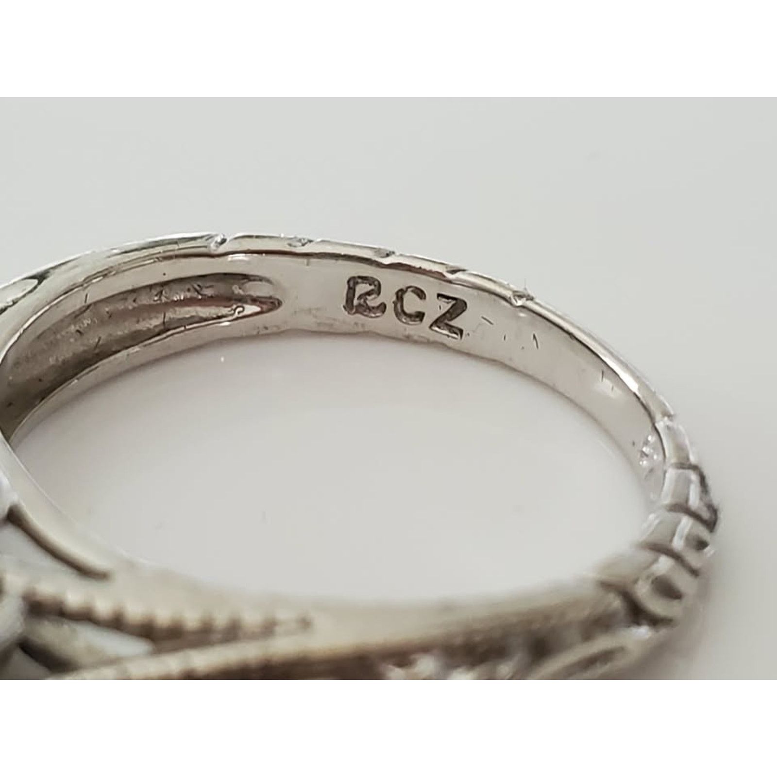 Other Ross Simons 3 Crystal Zirconia Sterling Silver Ring Size ONE SIZE - 6 Thumbnail