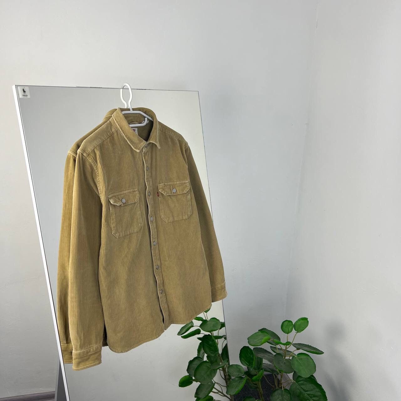 Levi's Corduroy Vintage Levi’s Shirt Button Up Old Money Overshot Size US M / EU 48-50 / 2 - 1 Thumbnail