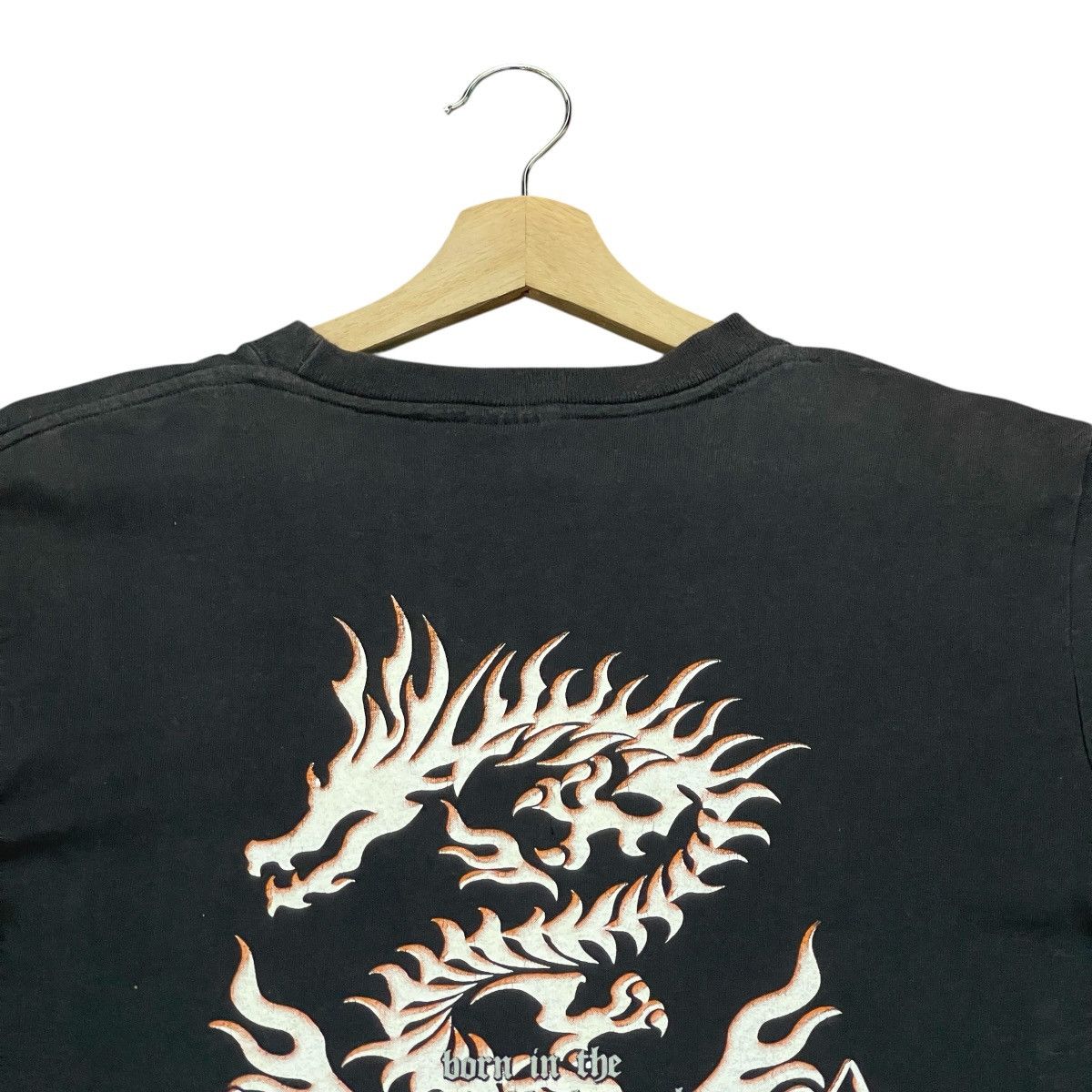 Le Grande Bleu (L.G.B.) Vtg Bullet Noise Quiver Japanese Dragon Long Sleeve Tshirt Size US M / EU 48-50 / 2 - 3 Thumbnail