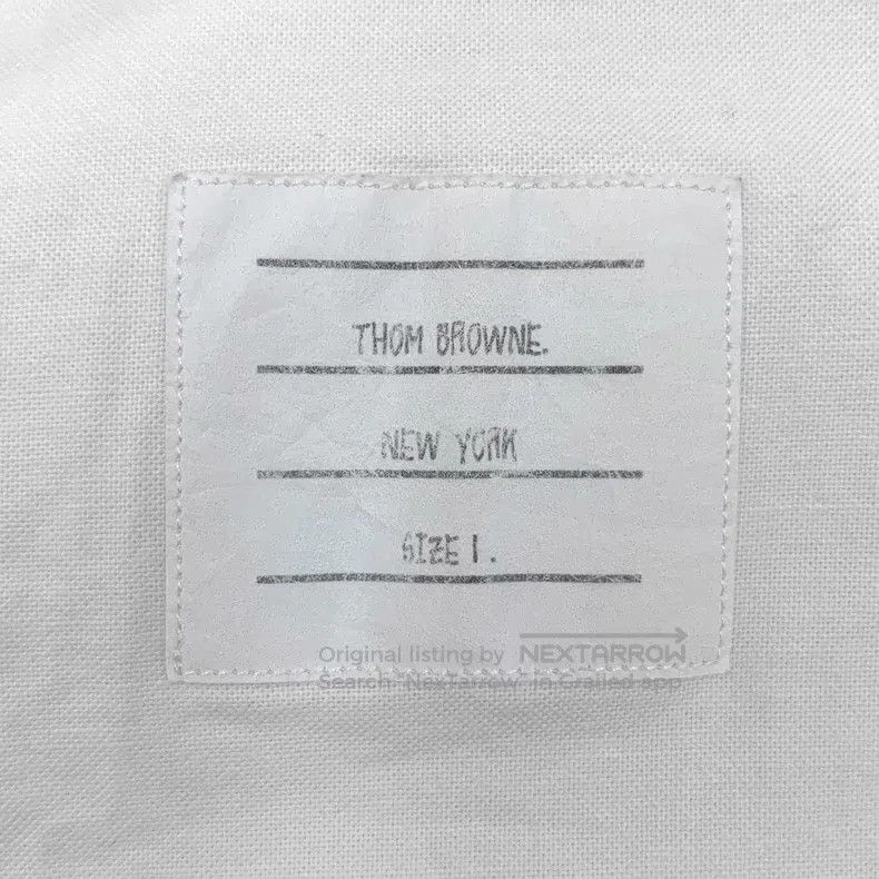 Thom Browne Thom Browne White tropical fish embroidery cotton shirt Size US S / EU 44-46 / 1 - 5 Thumbnail