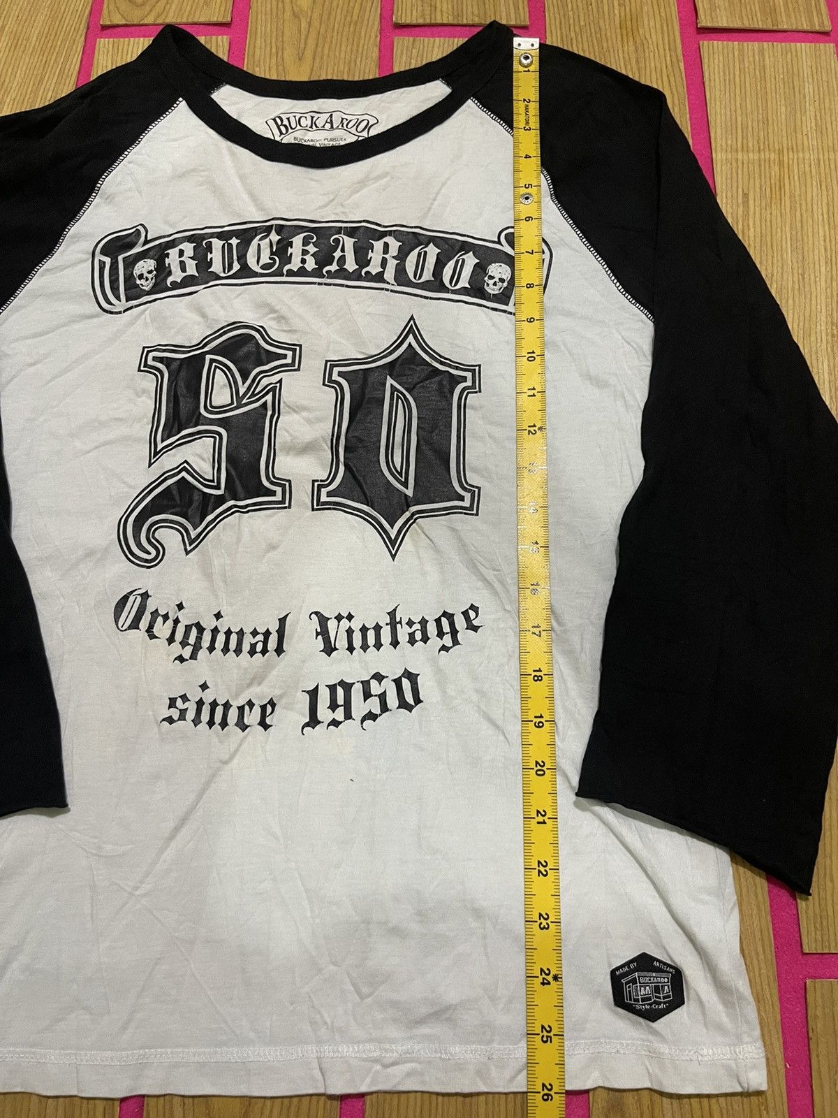 BUCKAROO VINTAGE Y2K BUCKAROO long sleeve tshirt Size US M / EU 48-50 / 2 - 9 Thumbnail