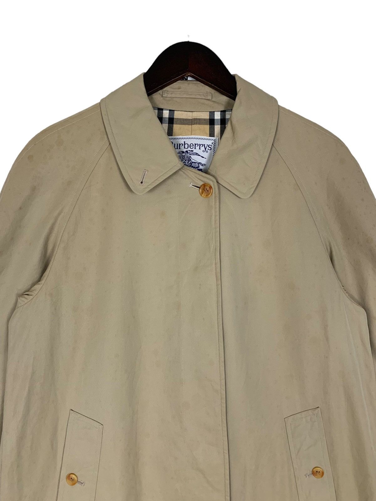 Burberry Burberry Luxury Trench Coat colour Cream Size M Size US M / EU 48-50 / 2 - 2 Thumbnail