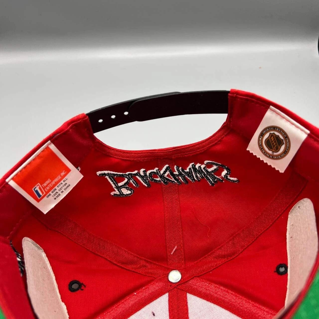 Twins Enterprise Inc. × Vintage Chicago Blackhawks Hat Men Twins Enterprise NHL Snap Back Size ONE SIZE - 5 Thumbnail