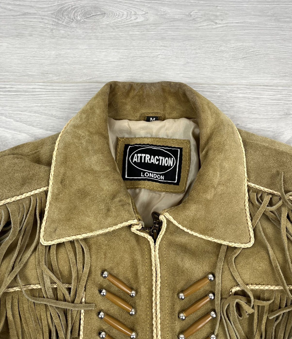Cowboy Equipment Attraction Vintage Avante Gard Cowboy Leather Jacket Size US L / EU 52-54 / 3 - 6 Thumbnail