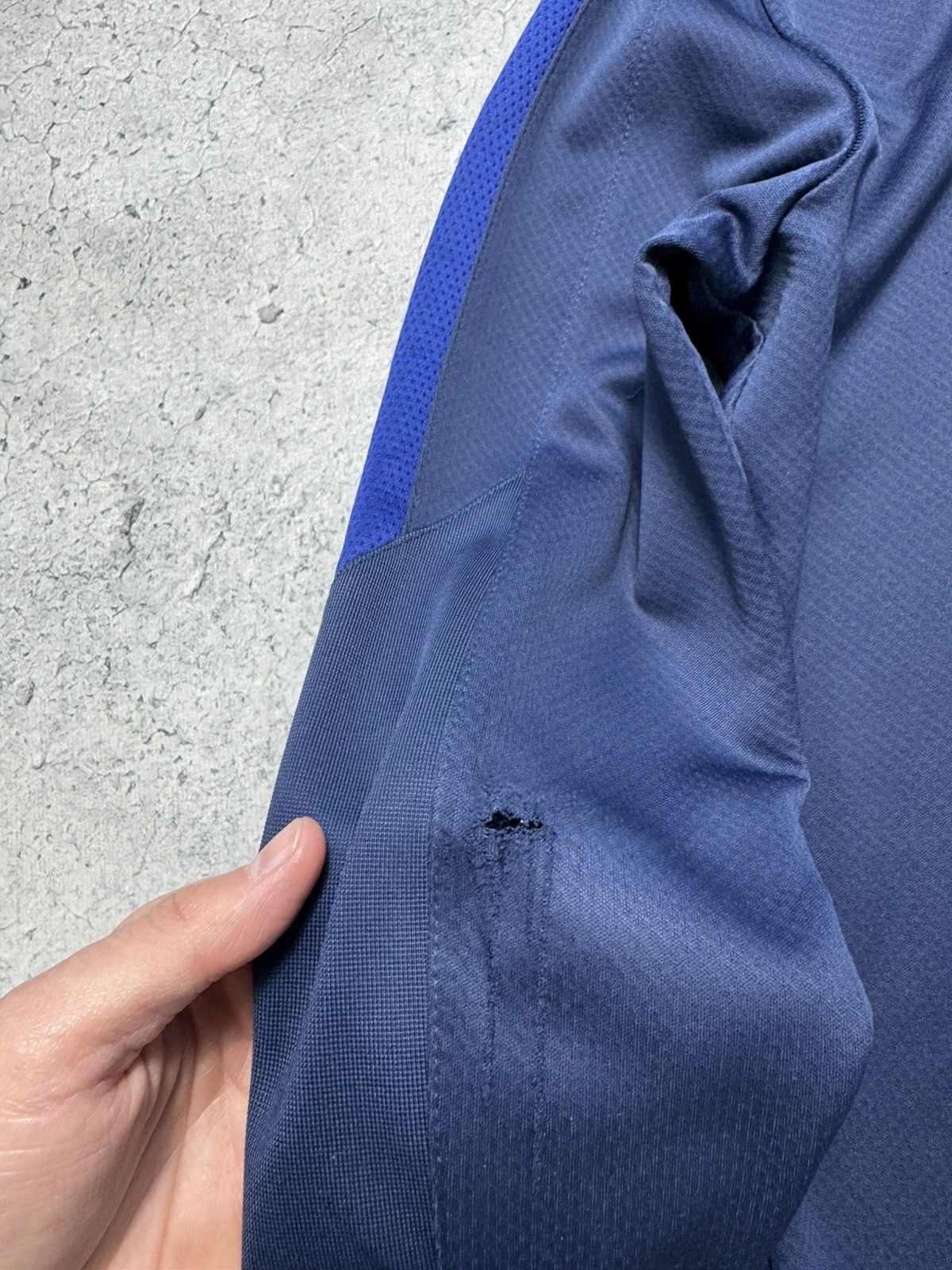 Nike × Vintage Nike Dri-Fit England Team Training Jacket 1/4 Zip Track Top Size US M / EU 48-50 / 2 - 9 Thumbnail