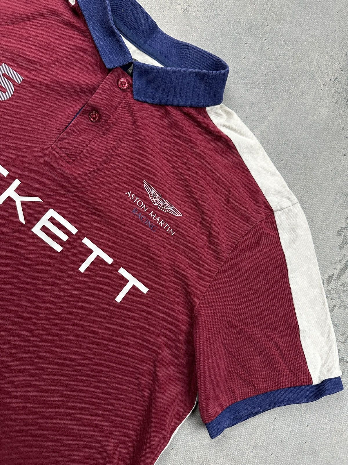 Hackett Hackett Aston Martin Racing Polo Shirt Archive Motorsport Size US XL / EU 56 / 4 - 2 Thumbnail