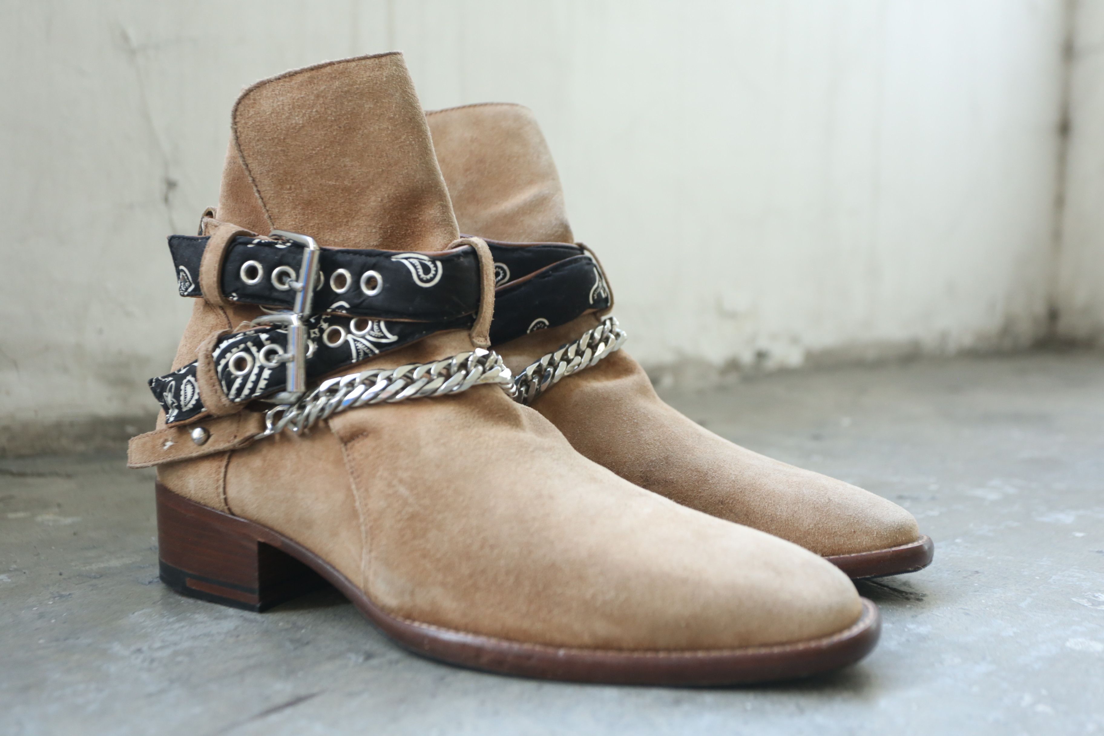 Amiri Amiri - F/W 18 - Bandana Buckle Boots Size US 9 / EU 42 - 3 Thumbnail