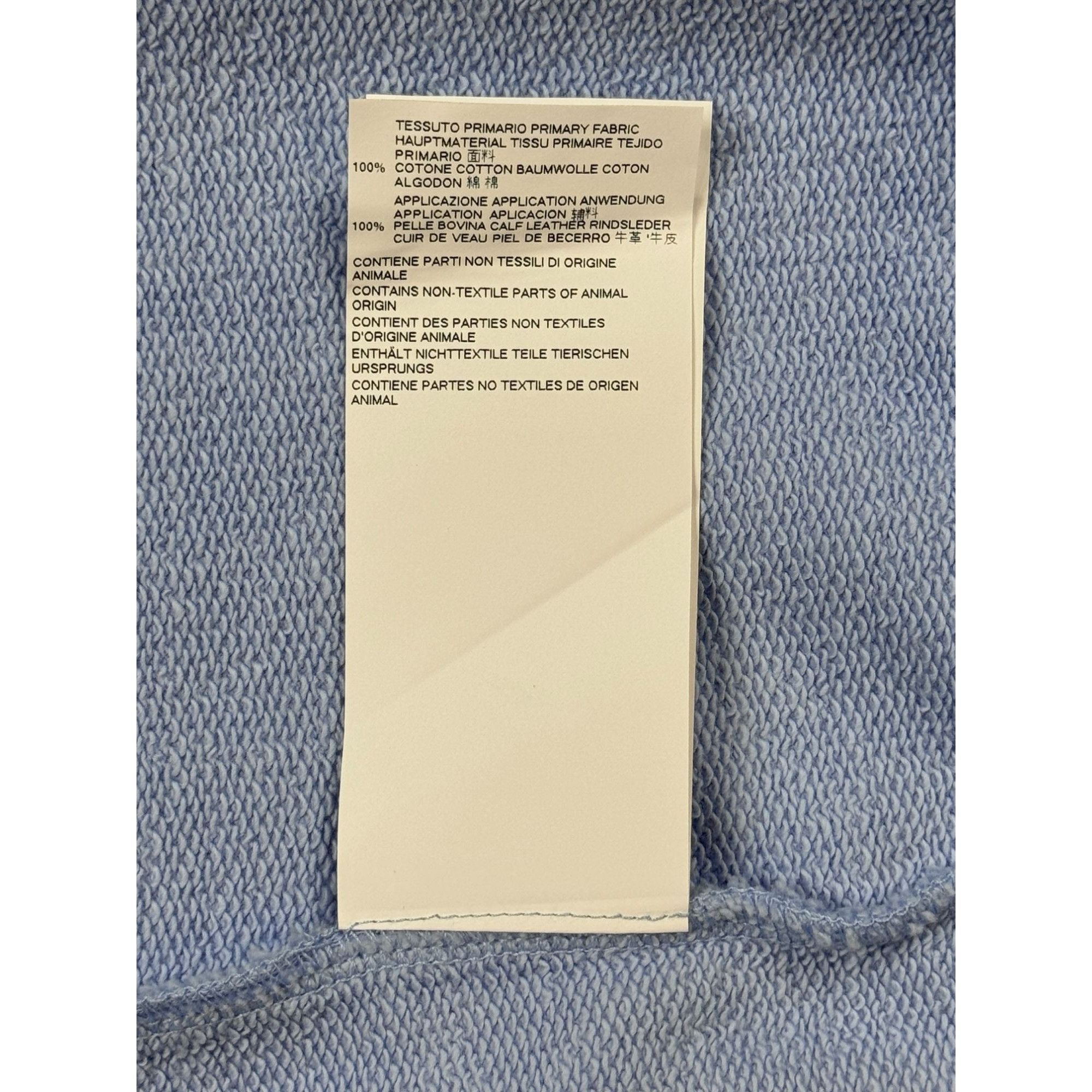 Maison Margiela ♚ Maison Margiela Blue Elbow Patch Sweater ♚ Size US S / EU 44-46 / 1 - 9 Thumbnail