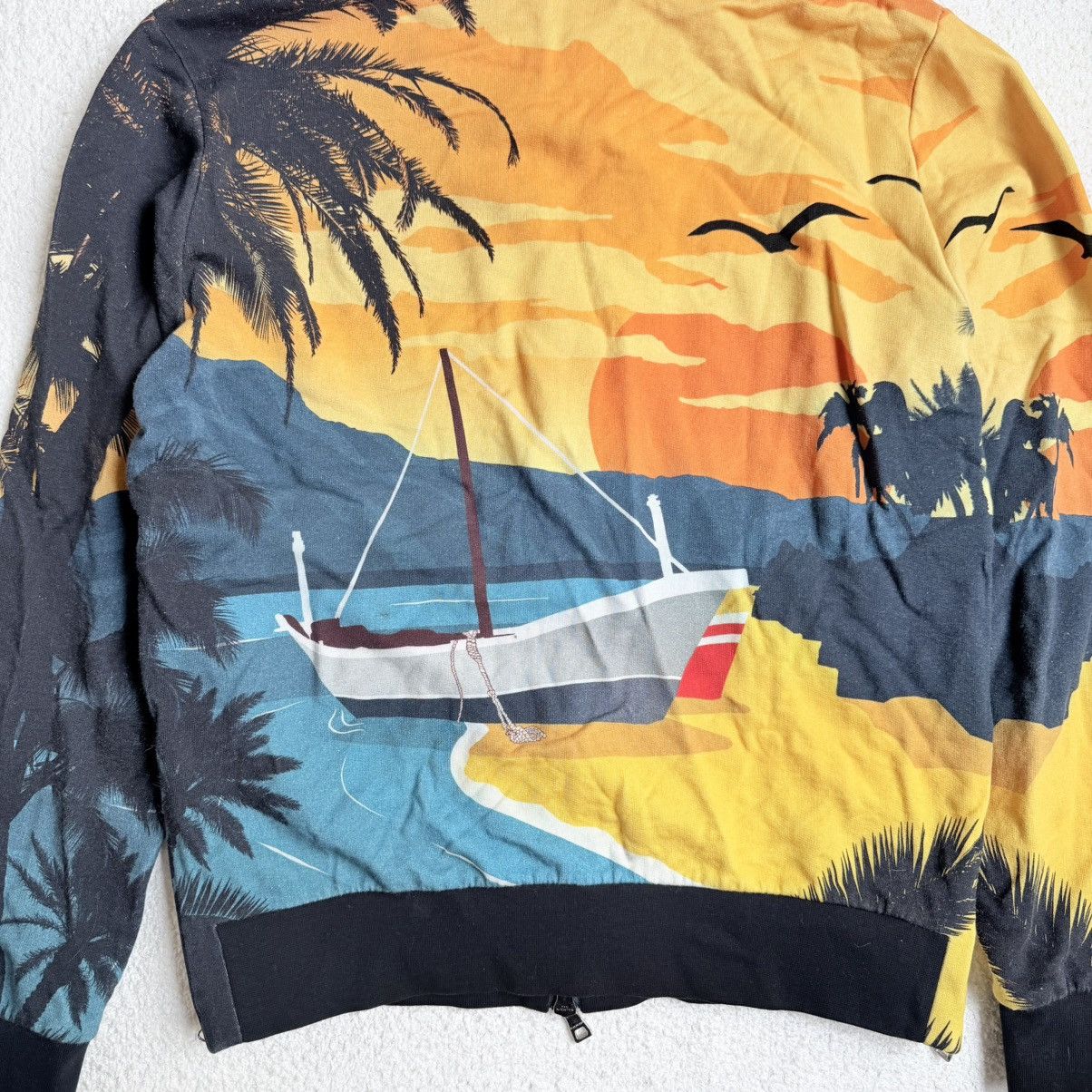 Balmain Balmain Terry Beach Sunset Zippered Jacket Size US XL / EU 56 / 4 - 9 Thumbnail