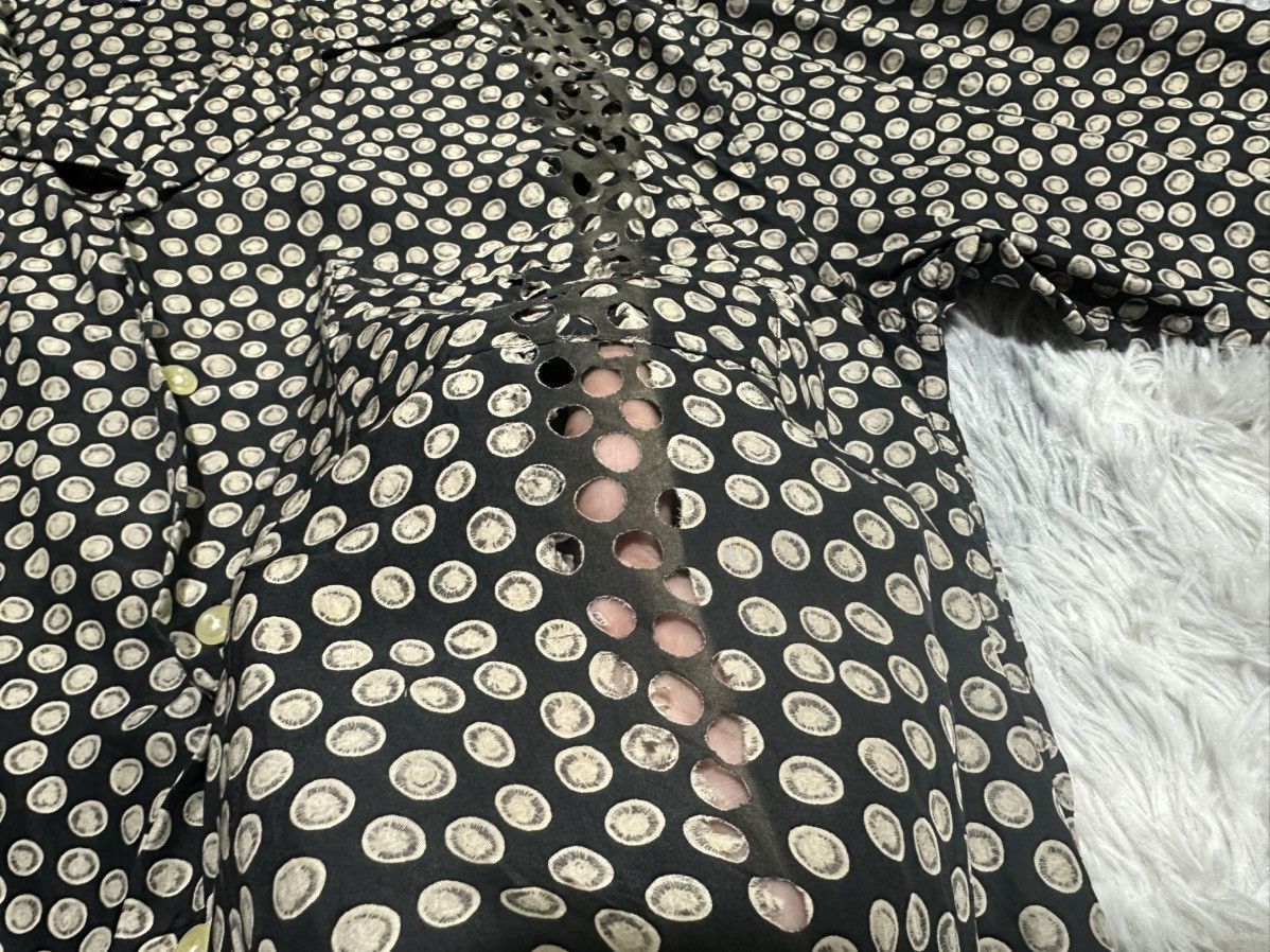 Japanese Brand 🔥Vintage Uniqlo Dot Perforated Shirt Y’s Cdg Jpg Style Size US M / EU 48-50 / 2 - 5 Thumbnail