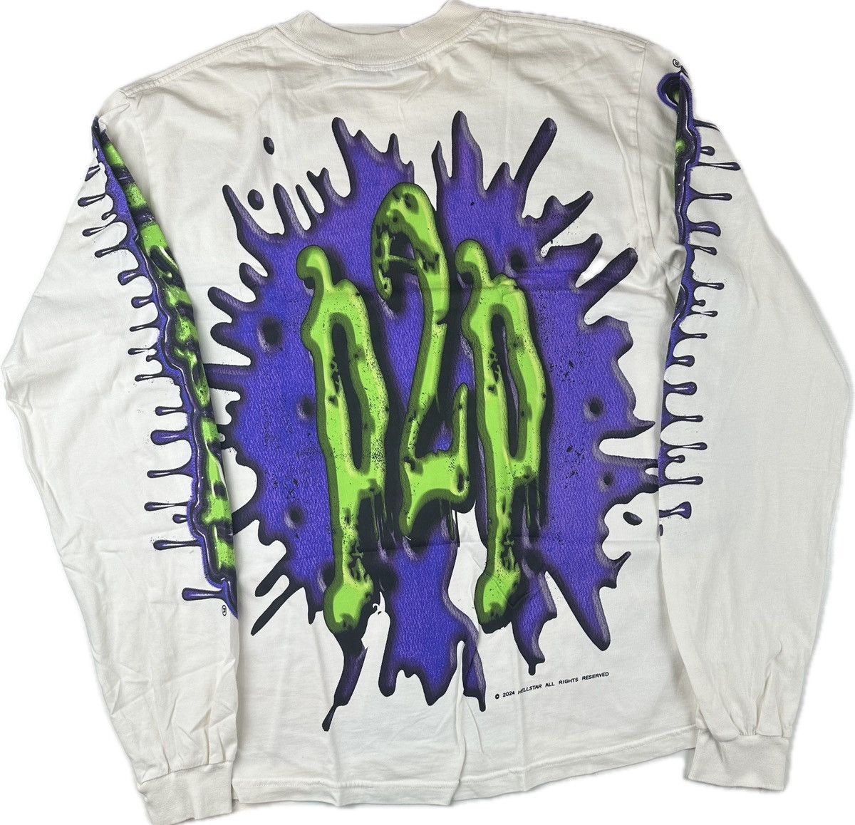 HELLSTAR Hellstar Horror Book Long Sleeve T-shirt Size US S / EU 44-46 / 1 - 3 Thumbnail