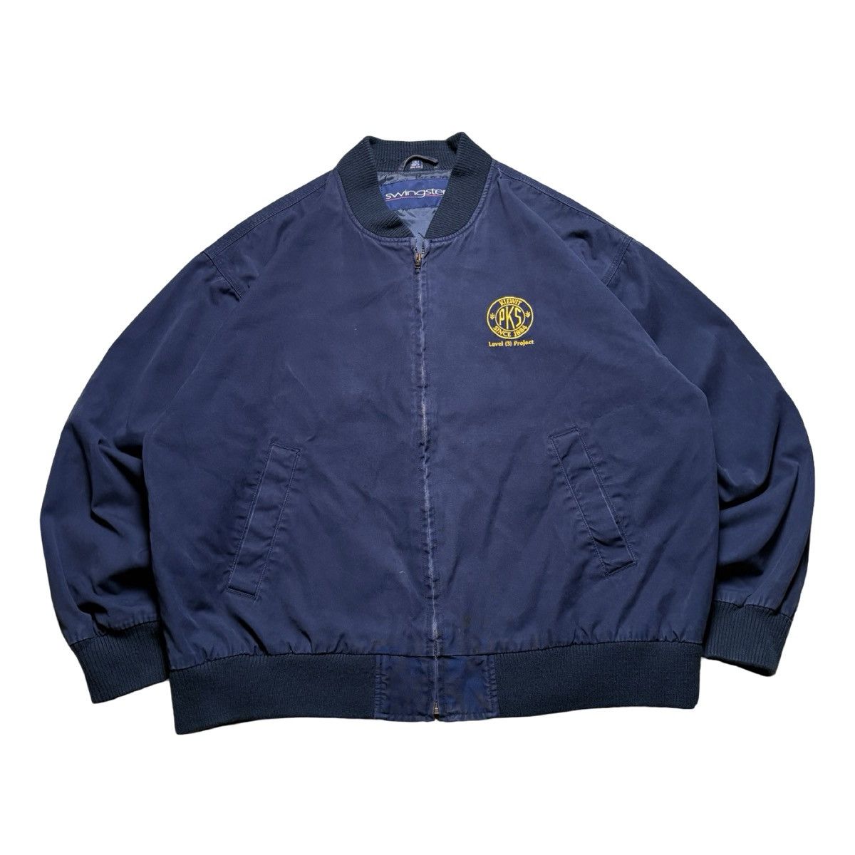 Other Vintage Swingster Faded Navy Blue Bomber Jacket Men's XL Size US XL / EU 56 / 4 - 1 Thumbnail